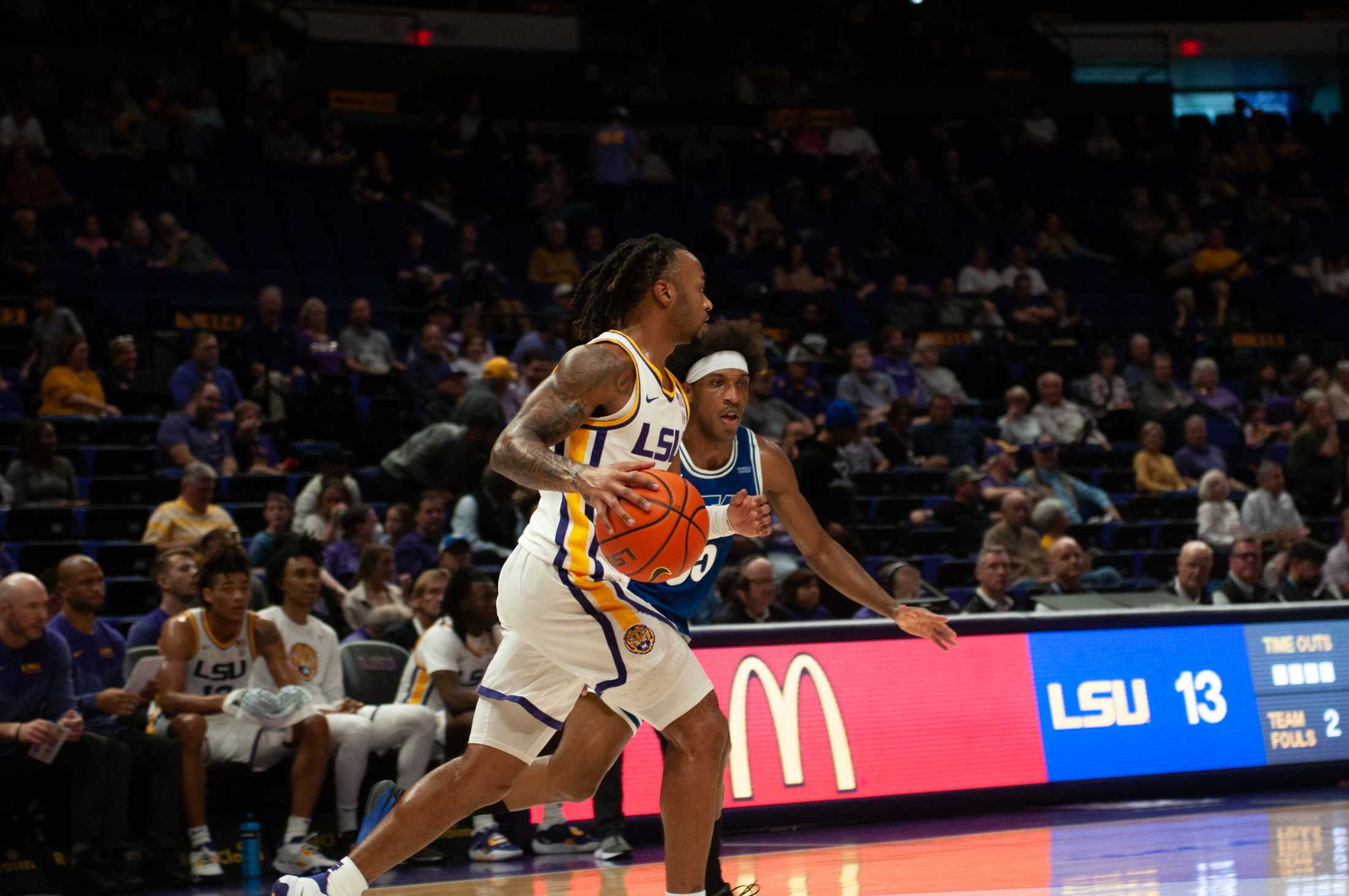 PHOTOS: LSU men's basketball defeats UT Arlington 63-59