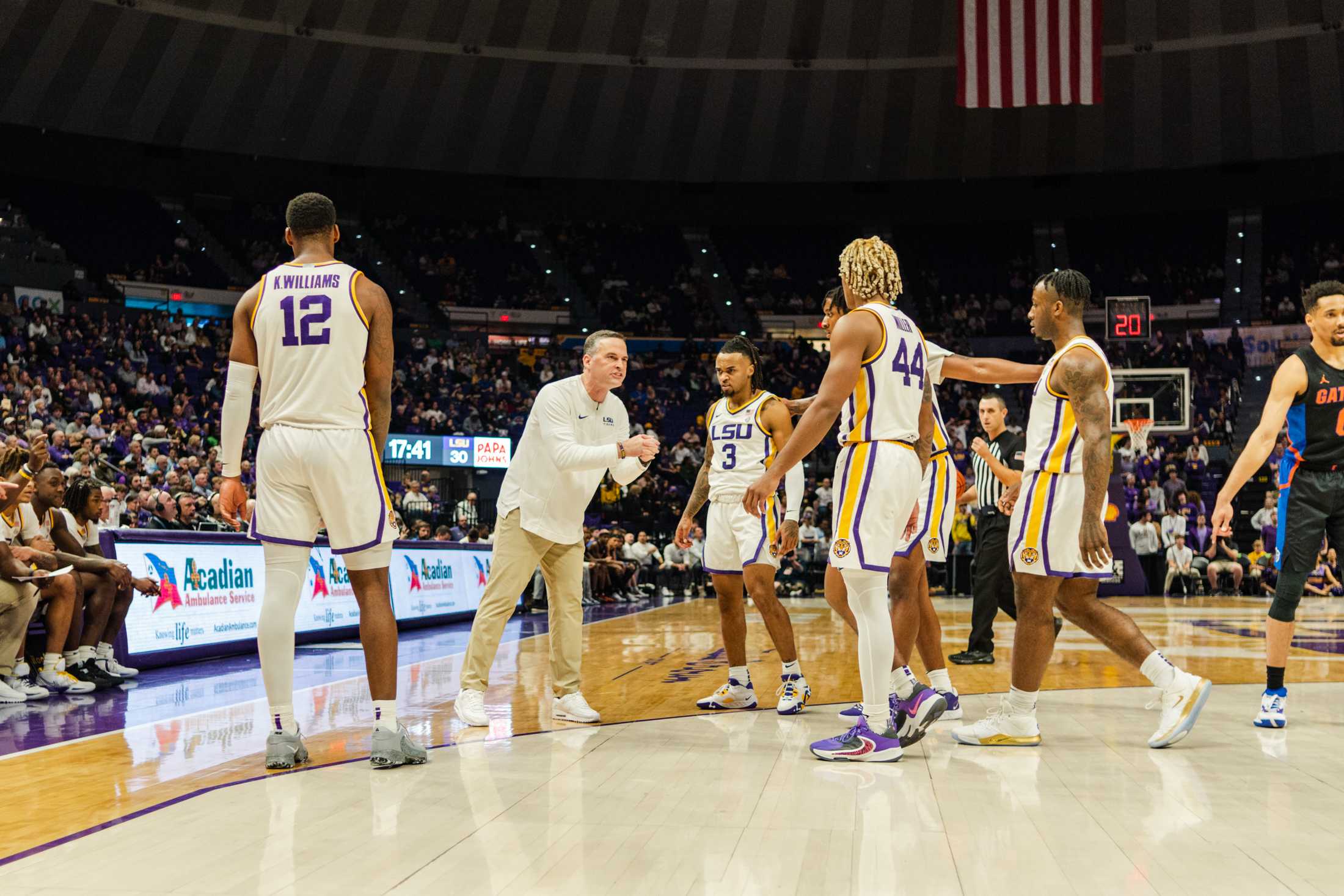 PHOTOS: LSU men's basketball falls to Florida 67-56