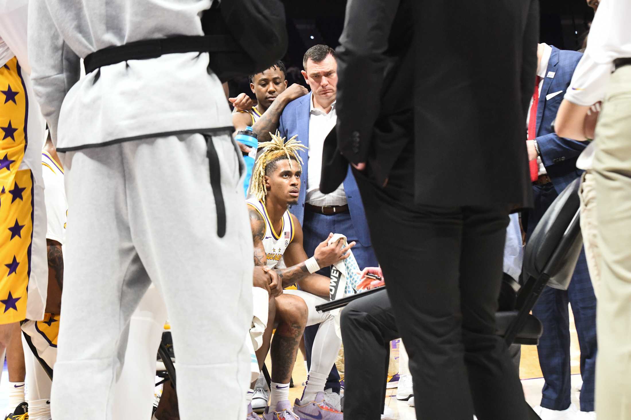 PHOTOS: LSU men's basketball falls short against Texas Tech