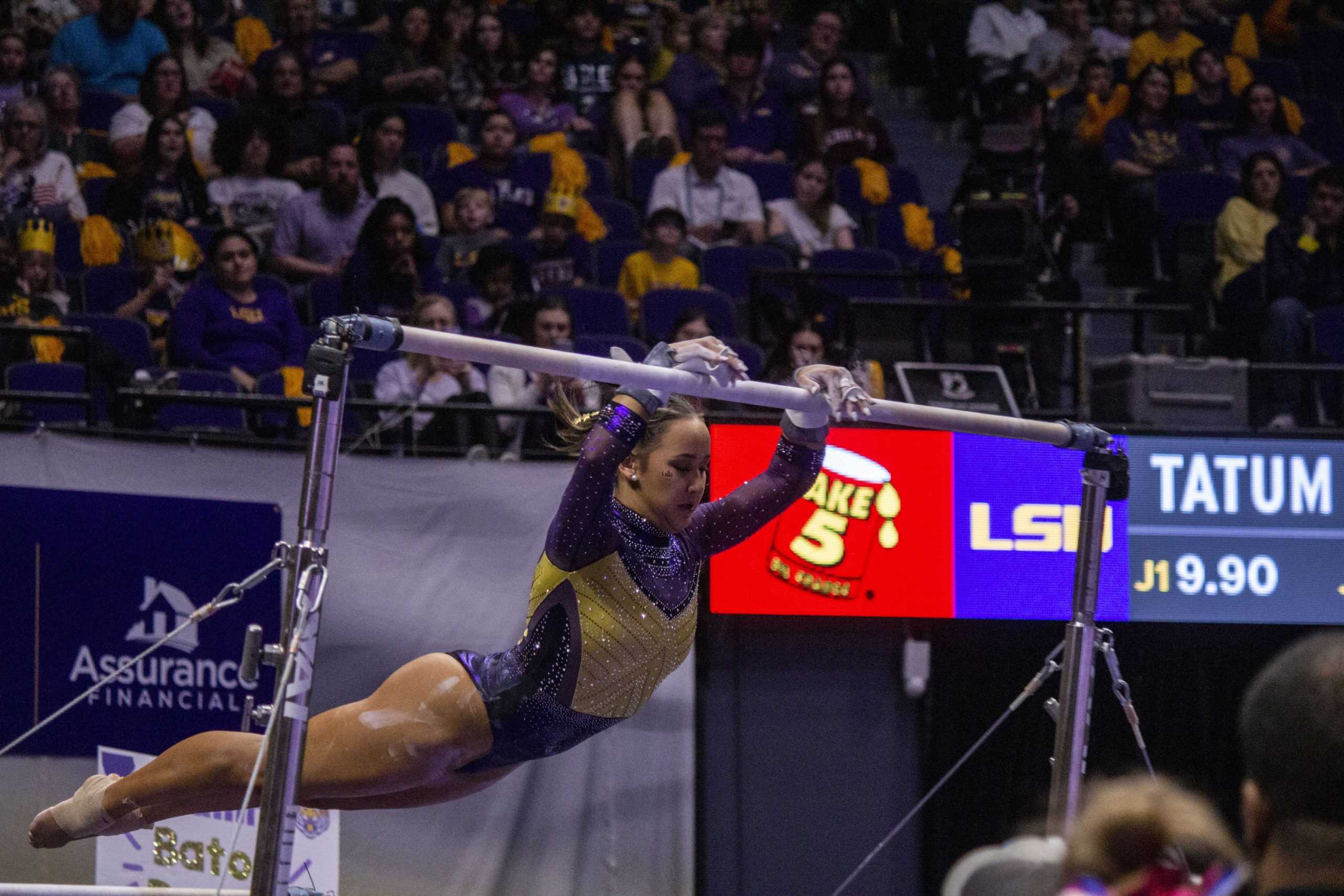 PHOTOS: LSU gymnastics narrowly falls to Oklahoma