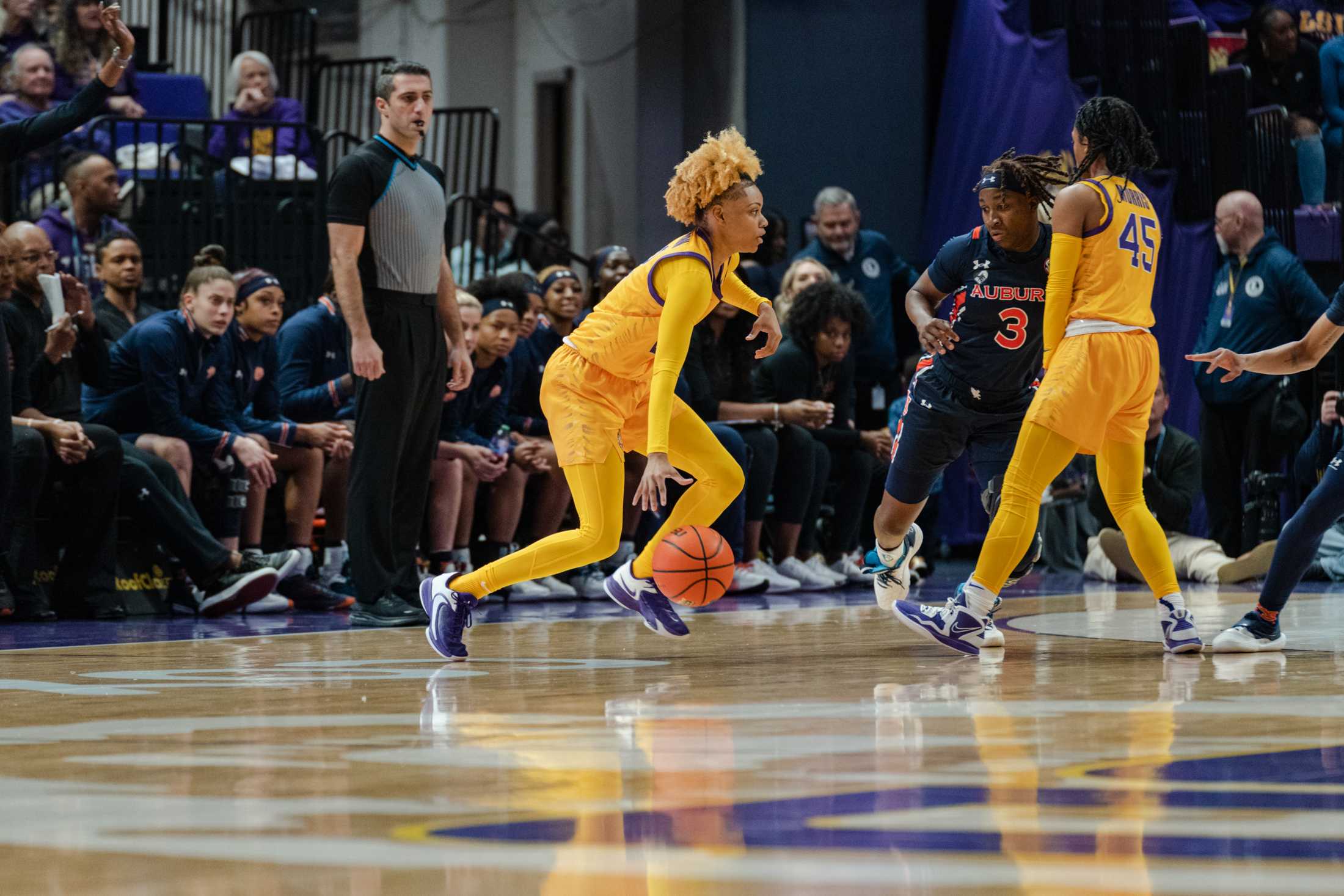 PHOTOS: LSU women's basketball goes 18-0 after defeating Auburn