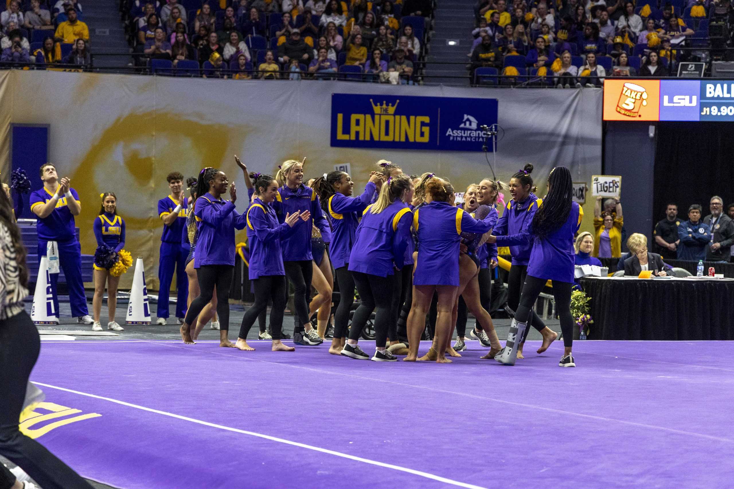 PHOTOS: LSU gymnastics narrowly falls to Oklahoma