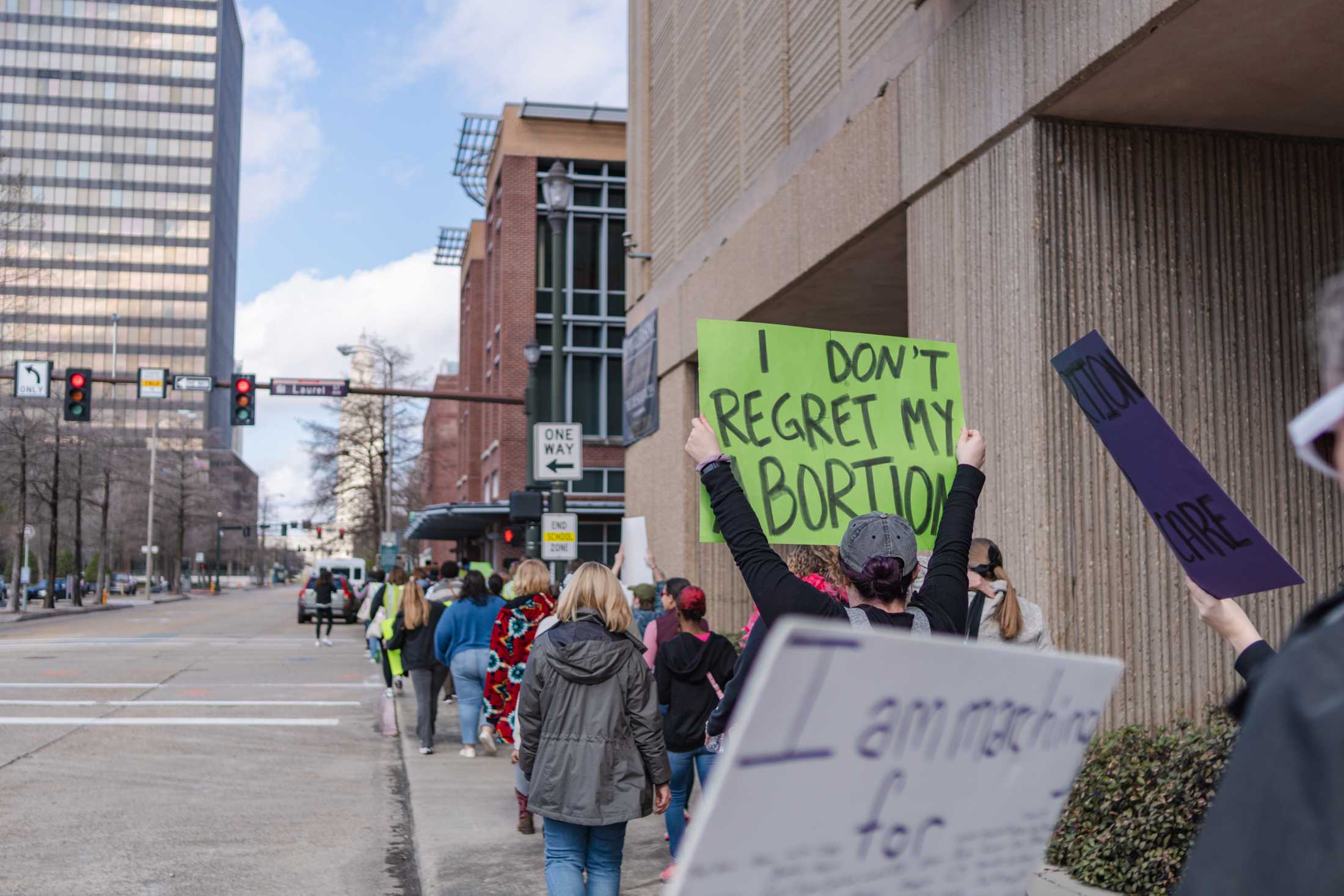 PHOTOS: Abortion rights supporters march to the State Capitol