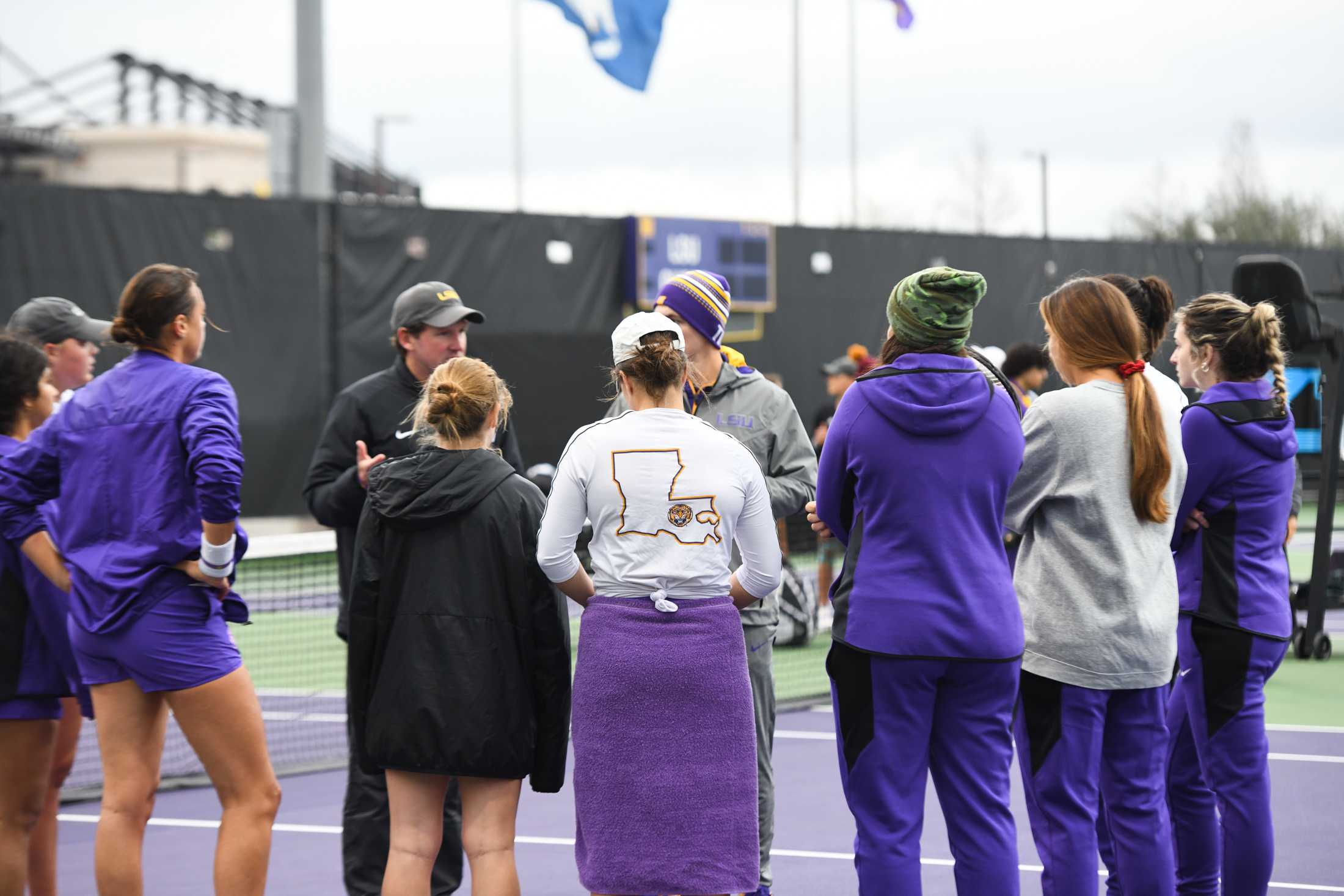 PHOTOS: LSU women's tennis defeats ULM 4-0