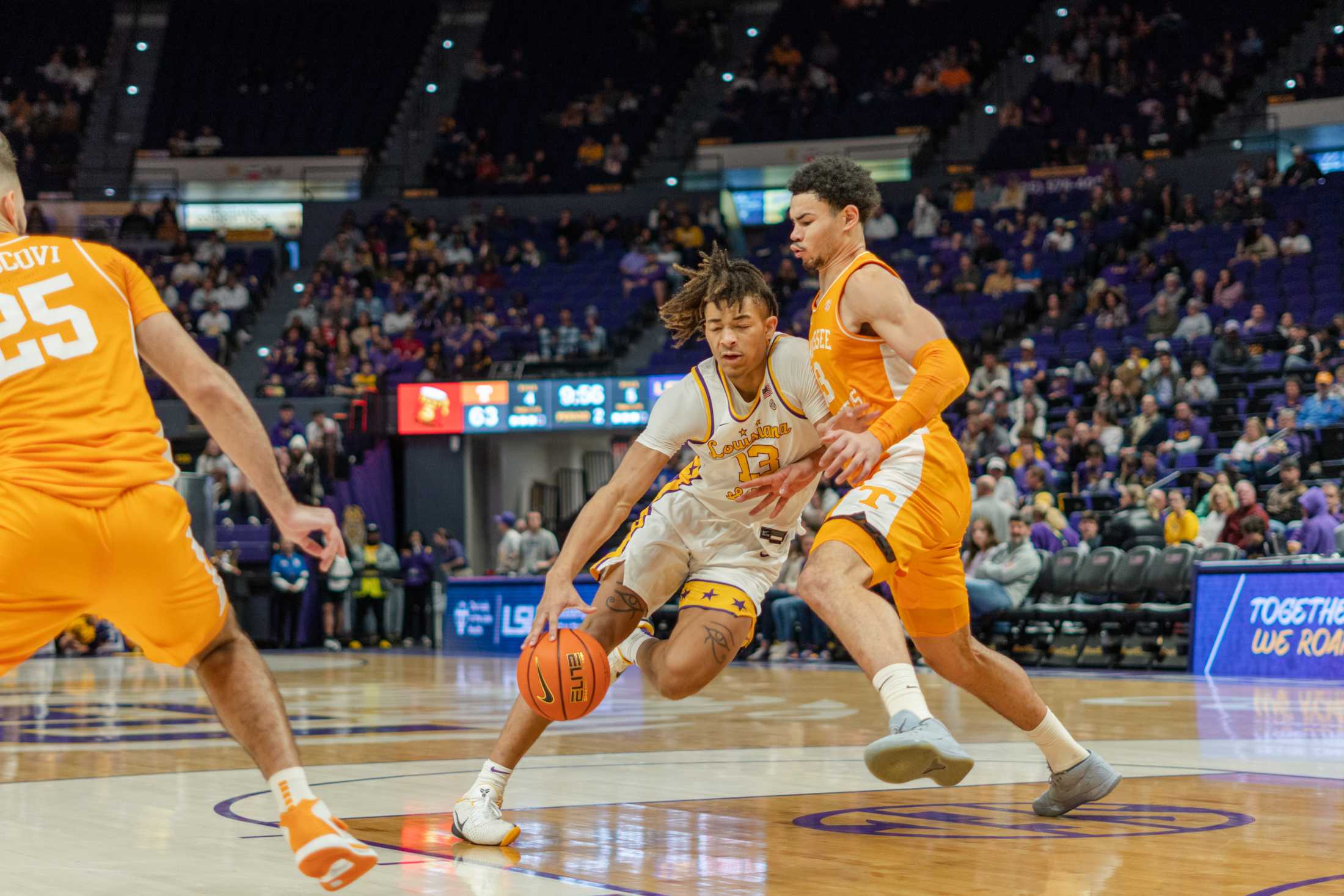 PHOTOS: LSU men's basketball falls 77-56 against Tennessee