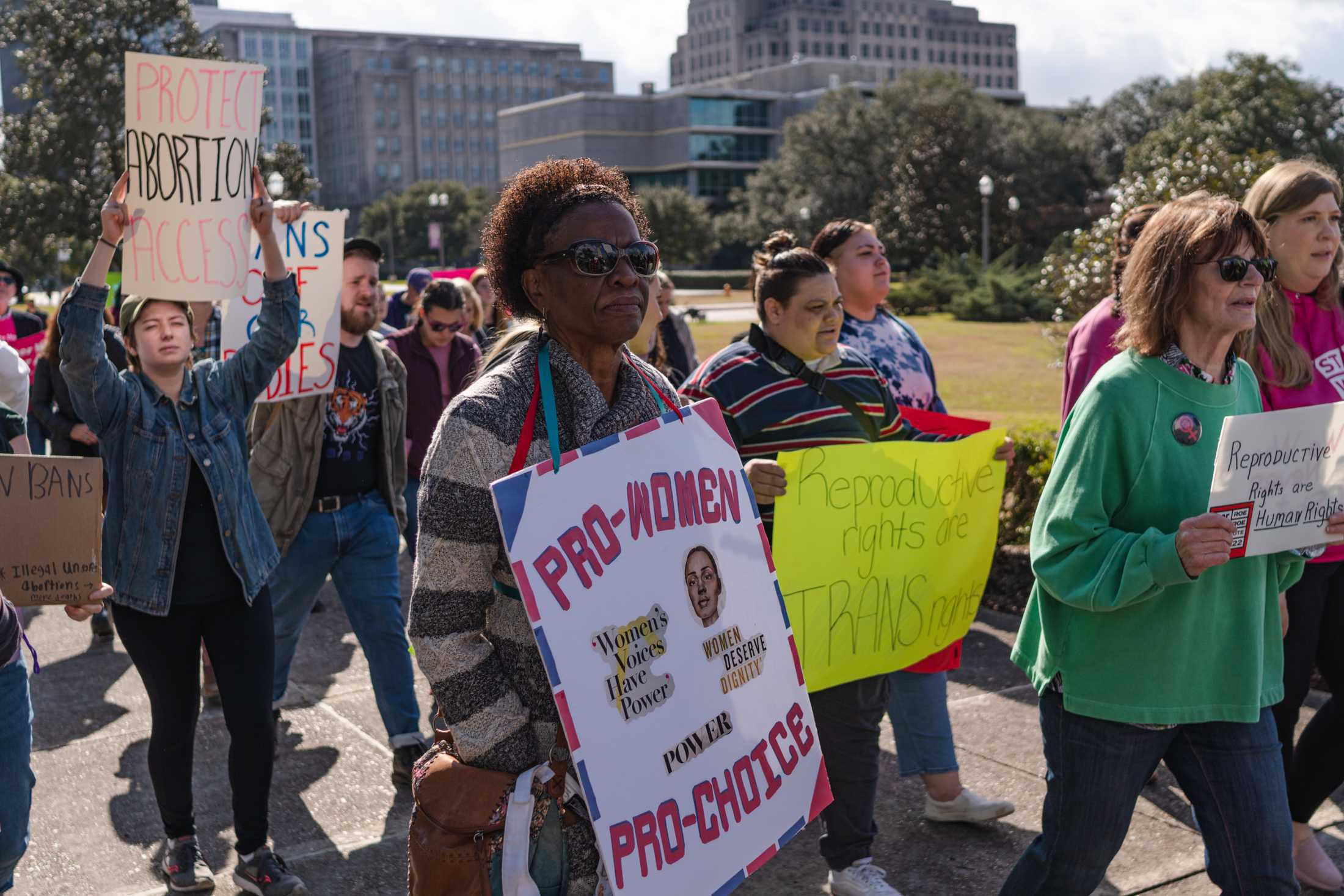 PHOTOS: Abortion rights supporters march to the State Capitol