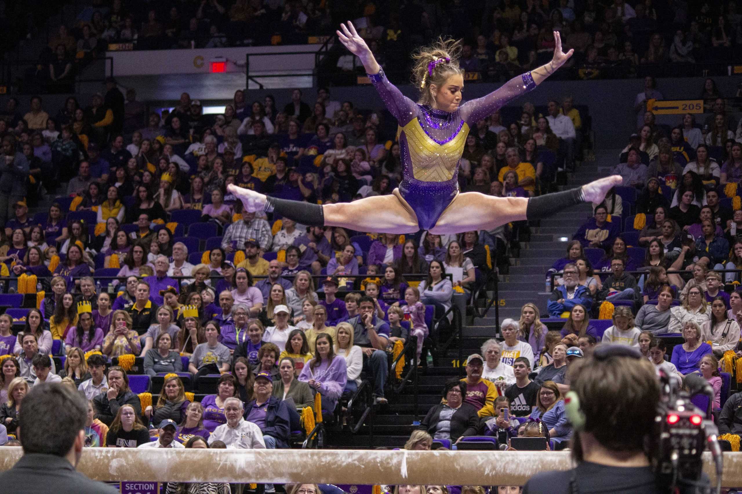 PHOTOS: LSU gymnastics narrowly falls to Oklahoma