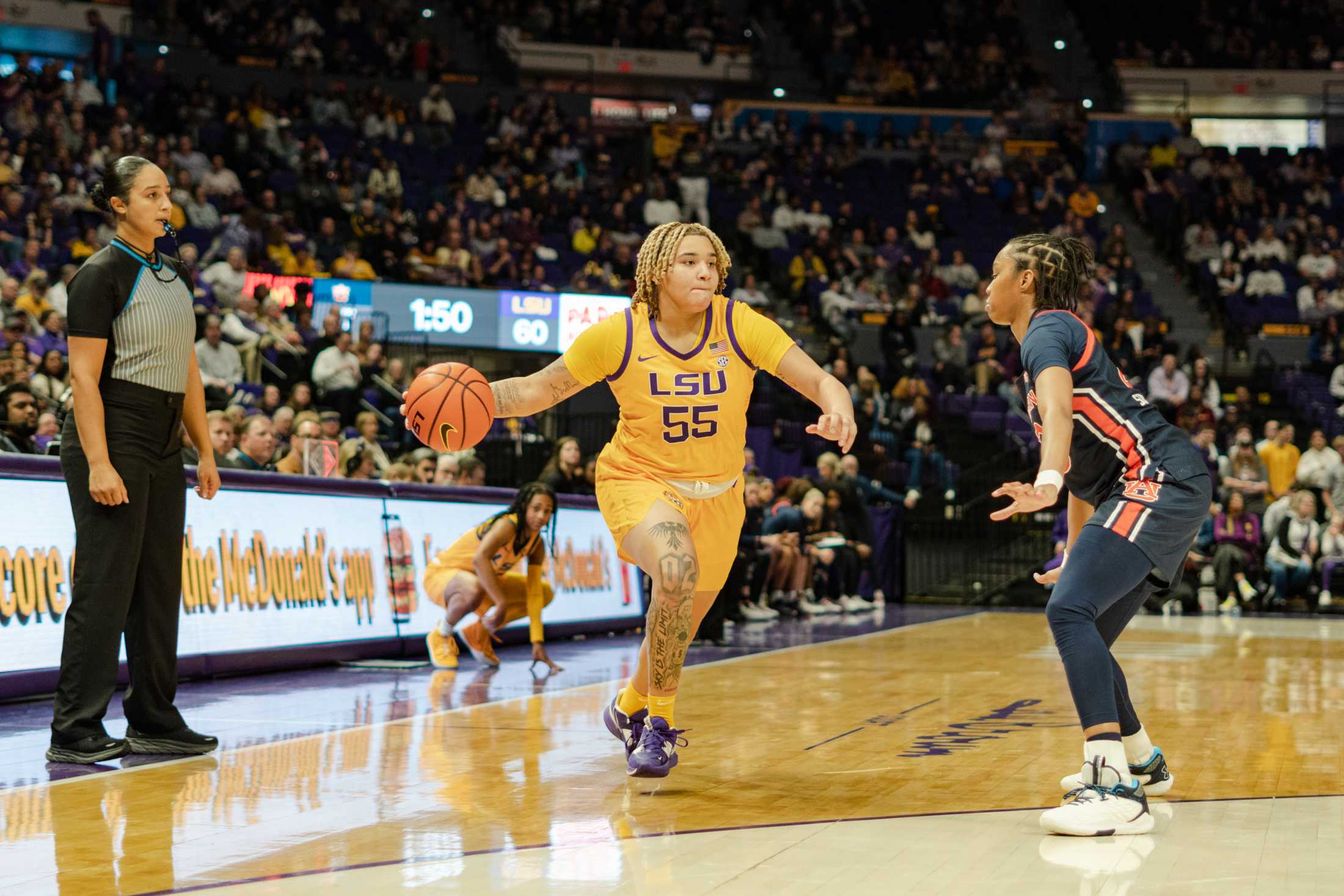 PHOTOS: LSU women's basketball goes 18-0 after defeating Auburn