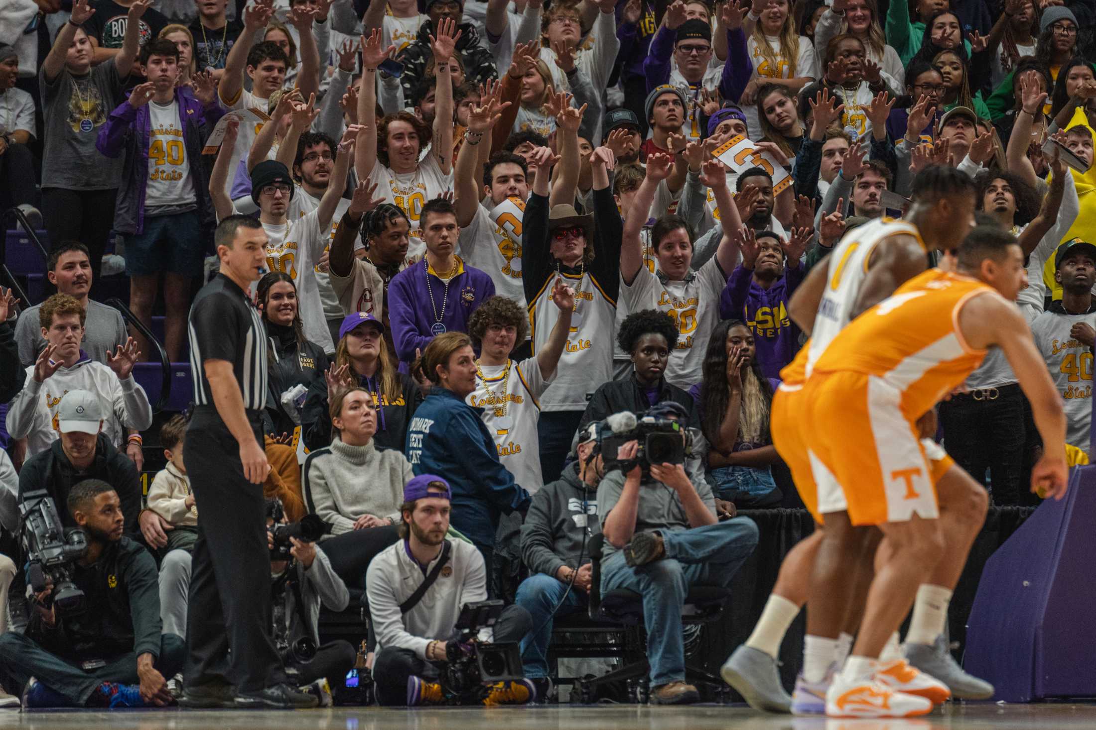 PHOTOS: LSU men's basketball falls 77-56 against Tennessee