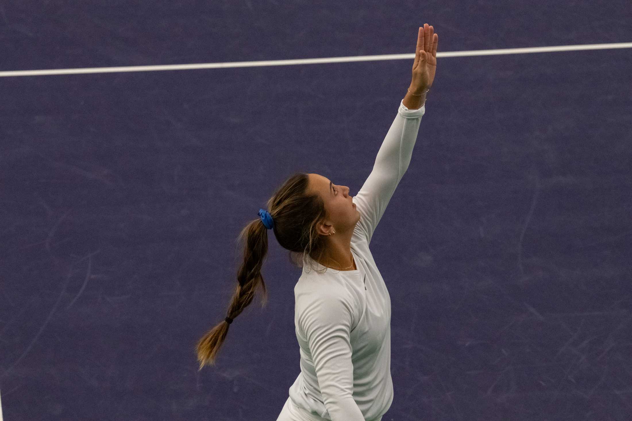 PHOTOS: LSU women's tennis beats Harvard 5-2