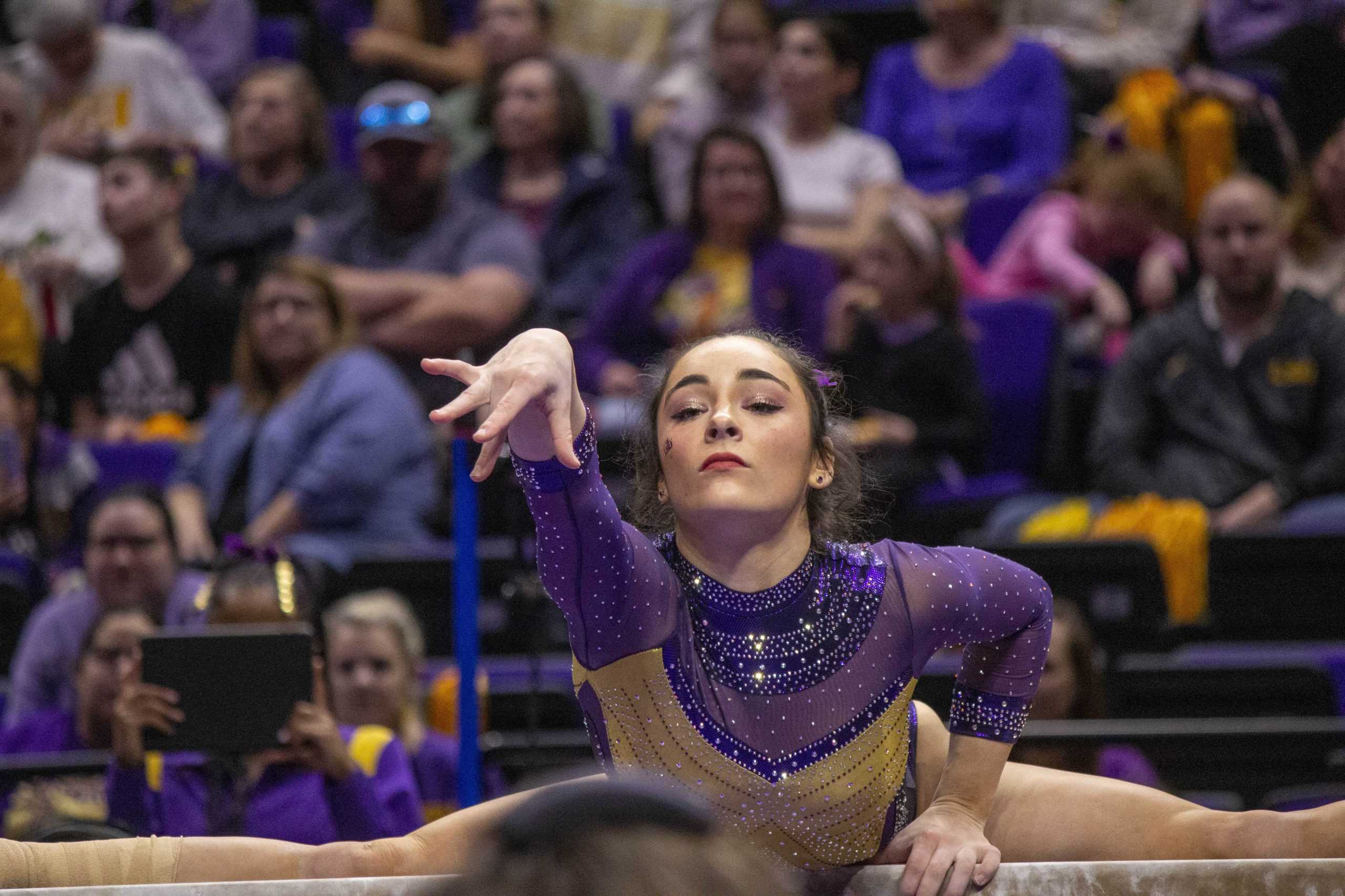 PHOTOS: LSU gymnastics narrowly falls to Oklahoma