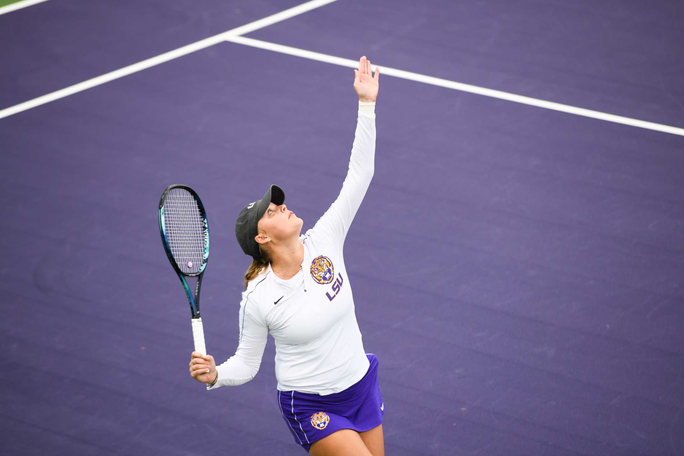 PHOTOS: LSU women's tennis defeats ULM 4-0