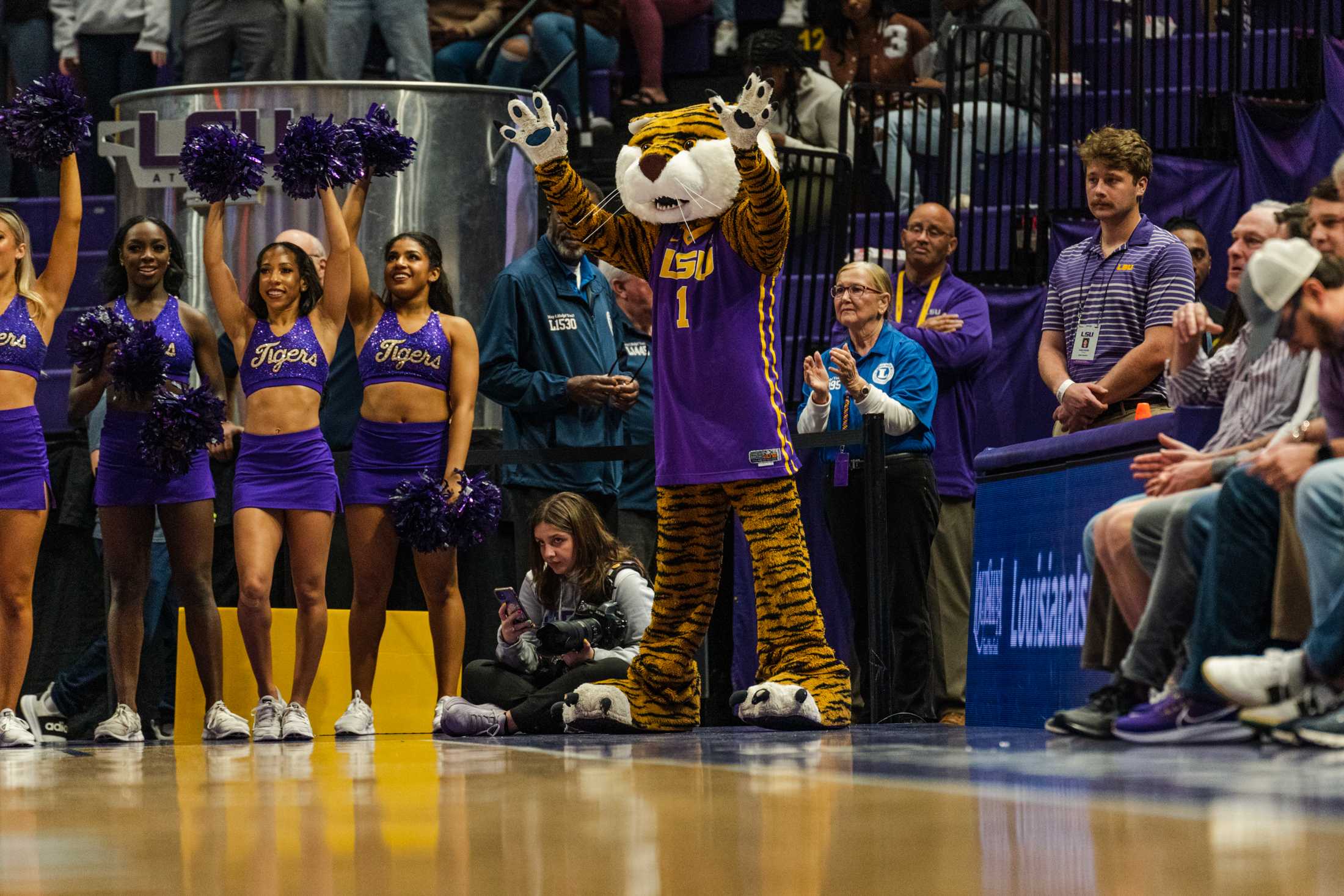 PHOTOS: LSU men's basketball falls to Florida 67-56