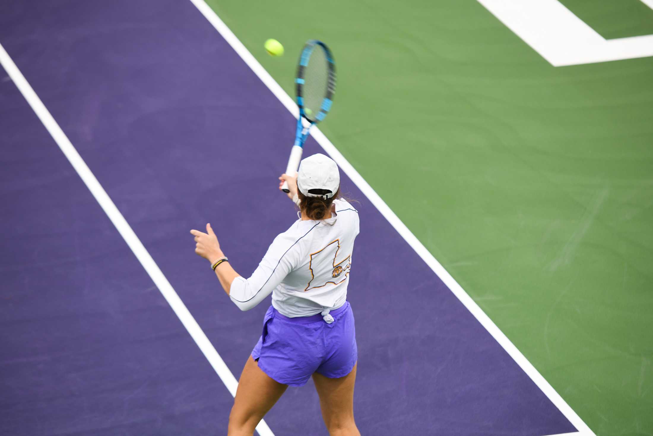 PHOTOS: LSU women's tennis defeats ULM 4-0