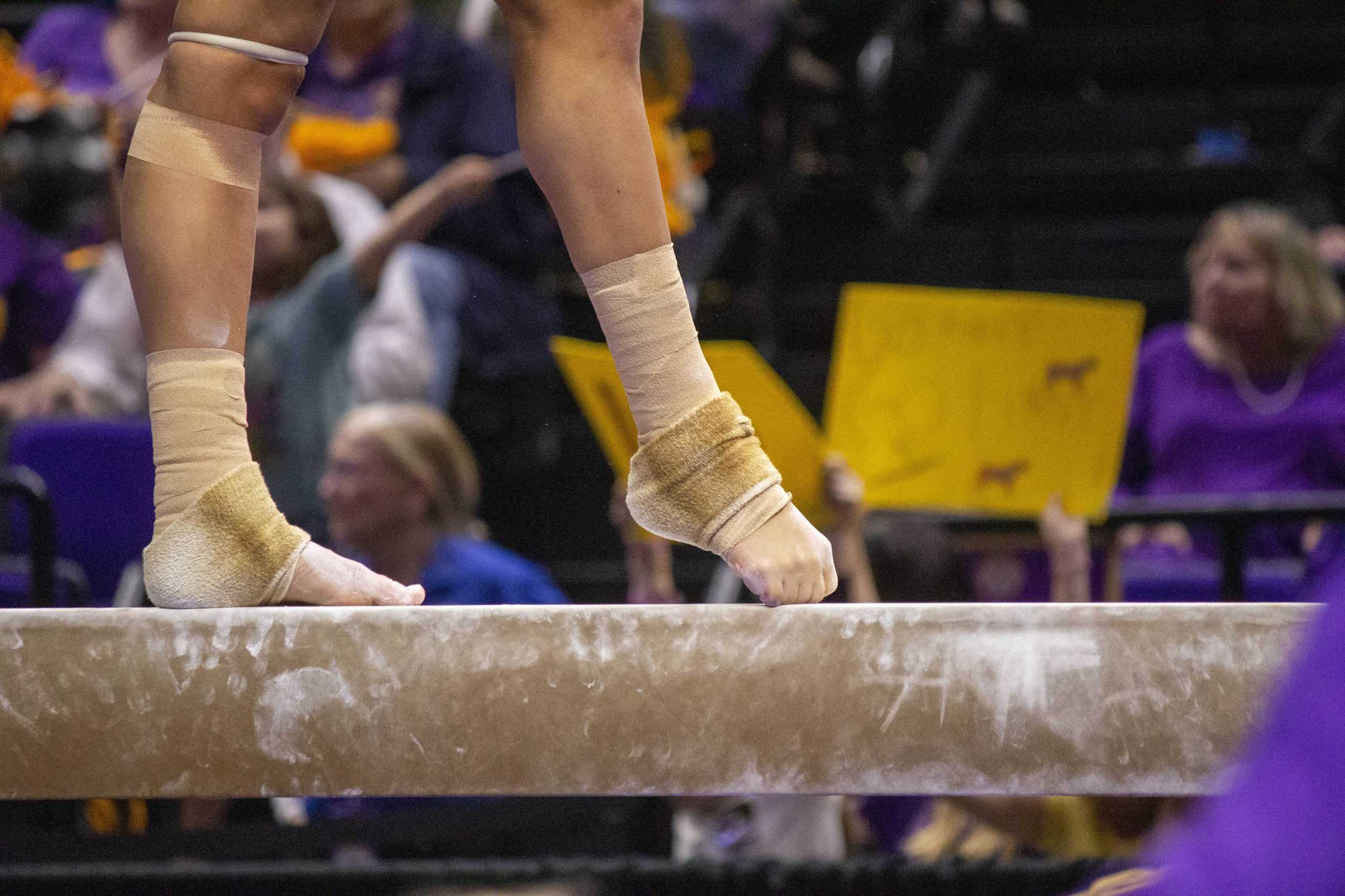 PHOTOS: LSU gymnastics narrowly falls to Oklahoma