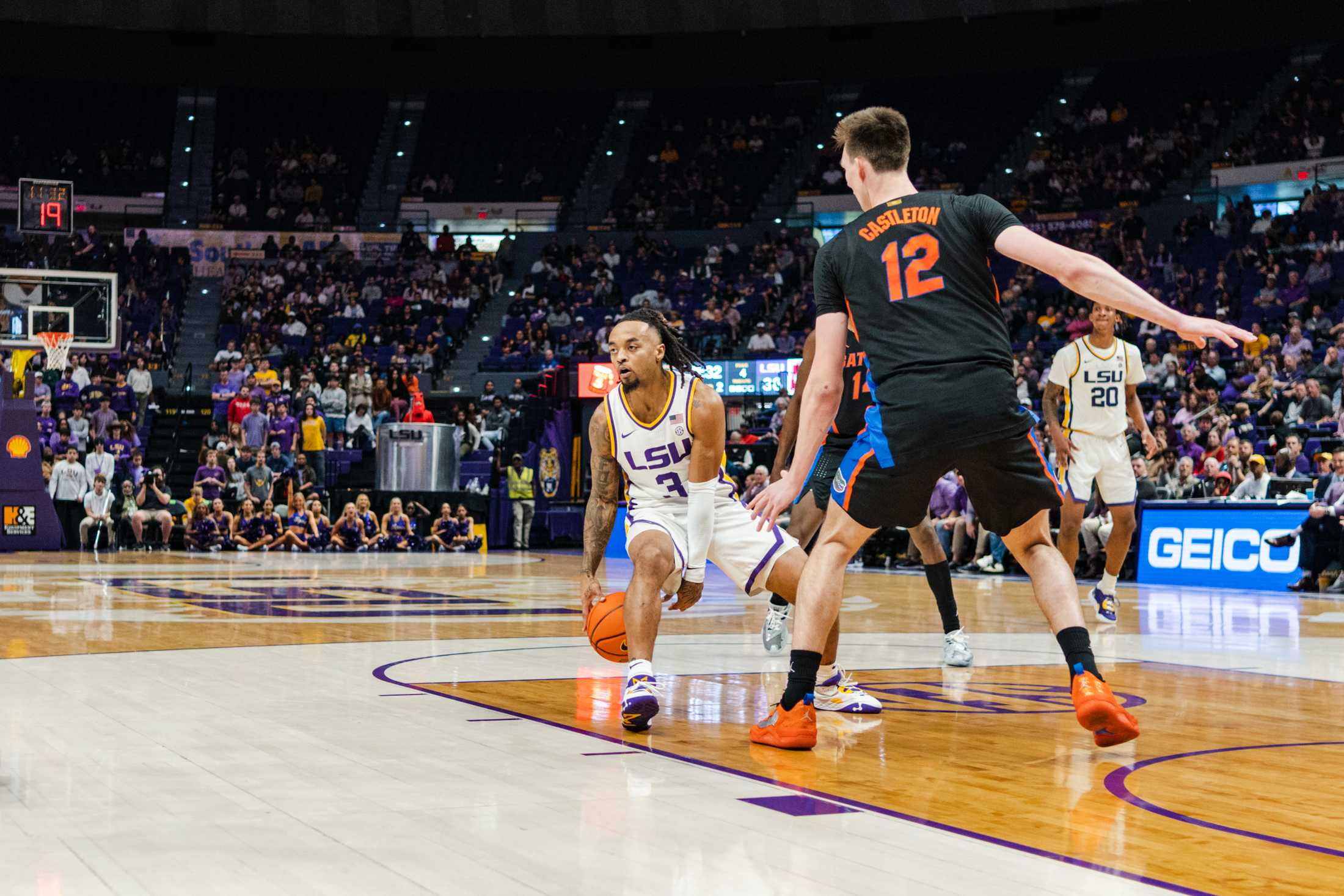 PHOTOS: LSU men's basketball falls to Florida 67-56