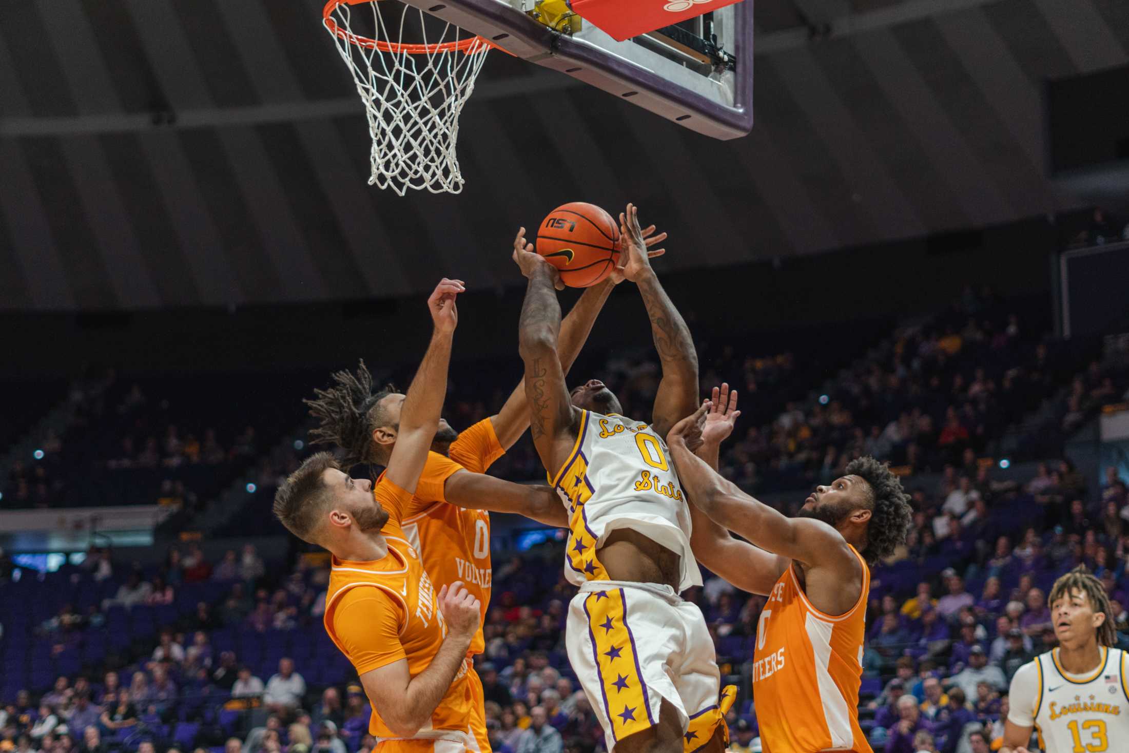 PHOTOS: LSU men's basketball falls 77-56 against Tennessee