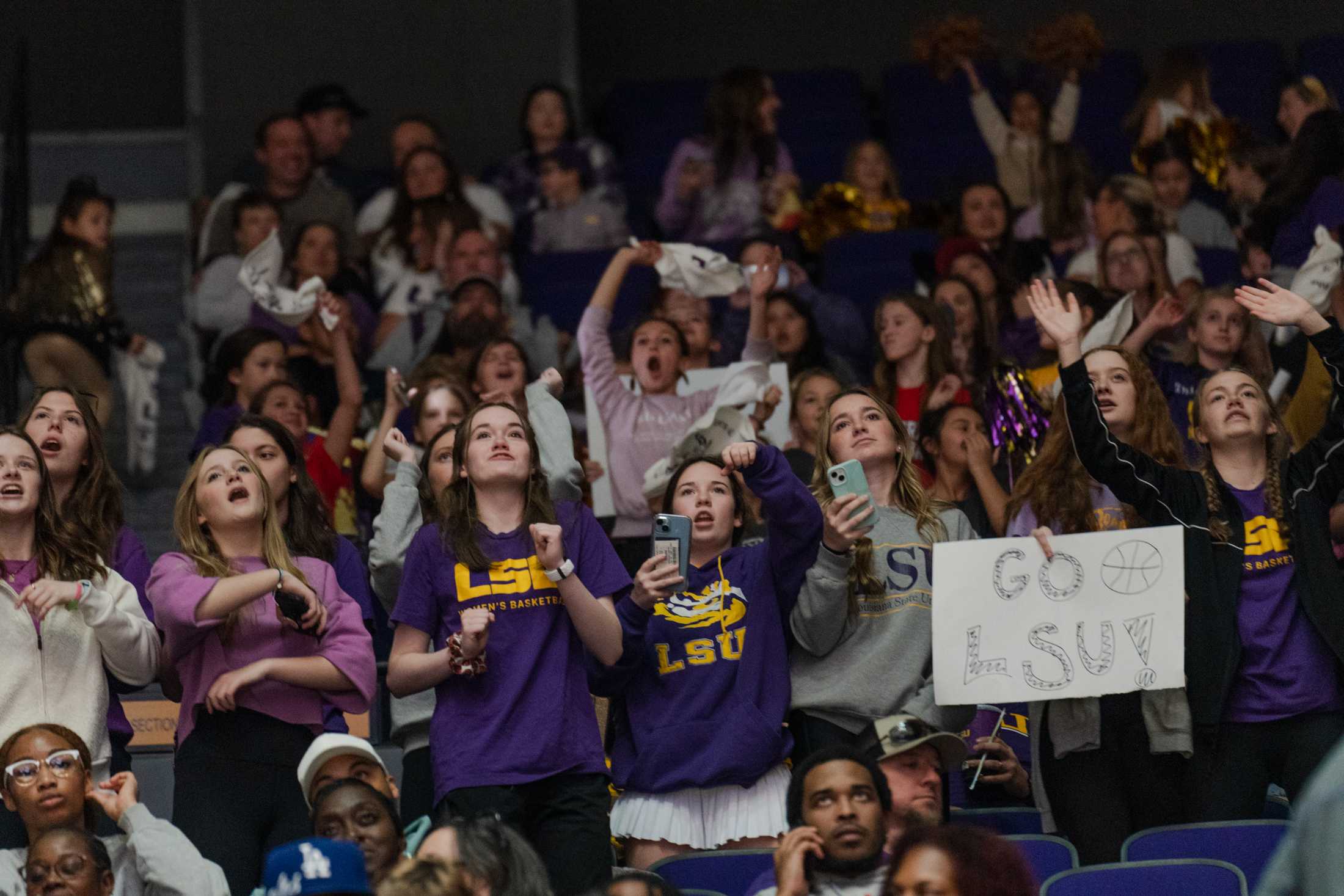 PHOTOS: LSU women's basketball goes 18-0 after defeating Auburn