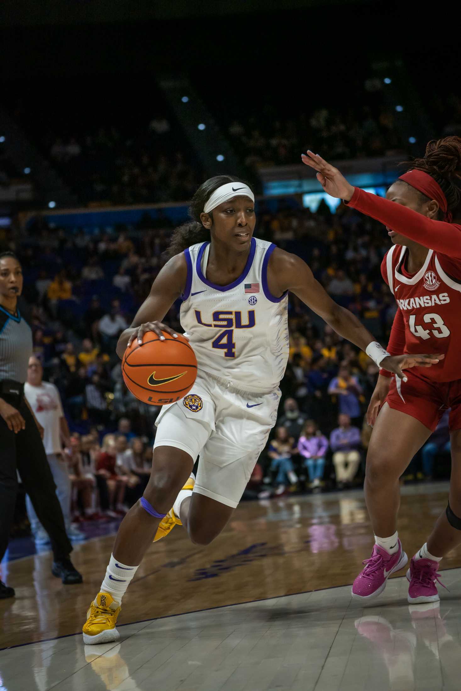 PHOTOS: LSU women's basketball defeats Arkansas 79-76