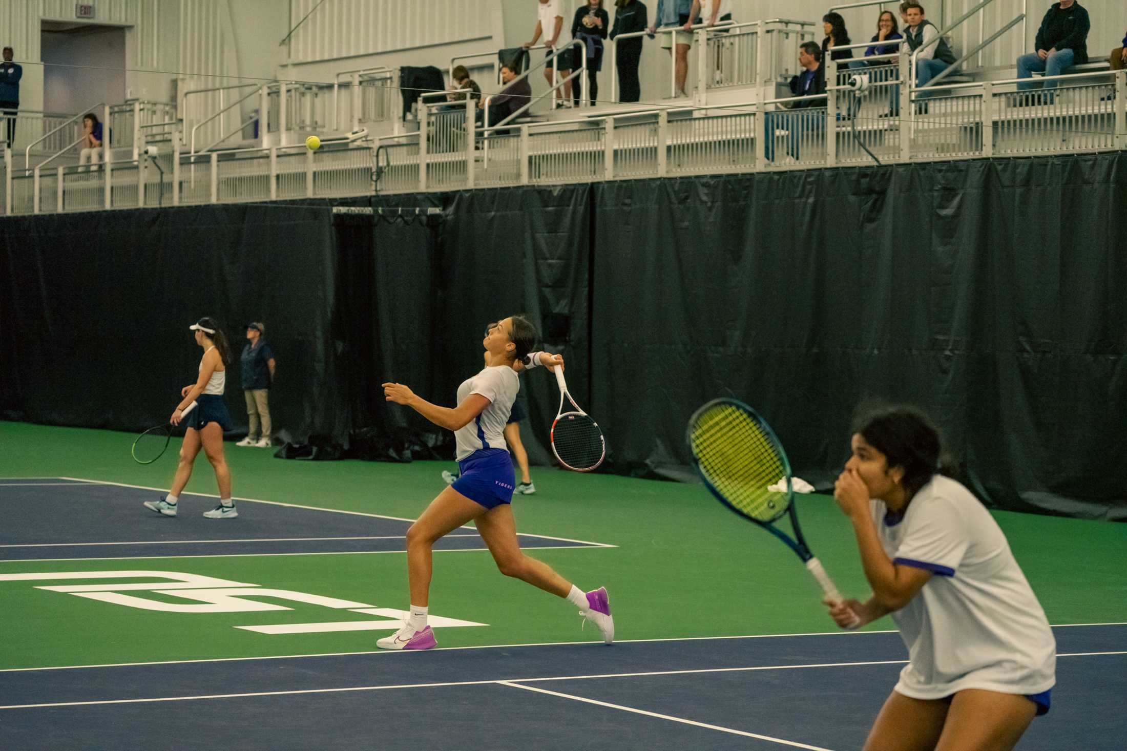 PHOTOS: LSU women's tennis defeats Penn State 5-2