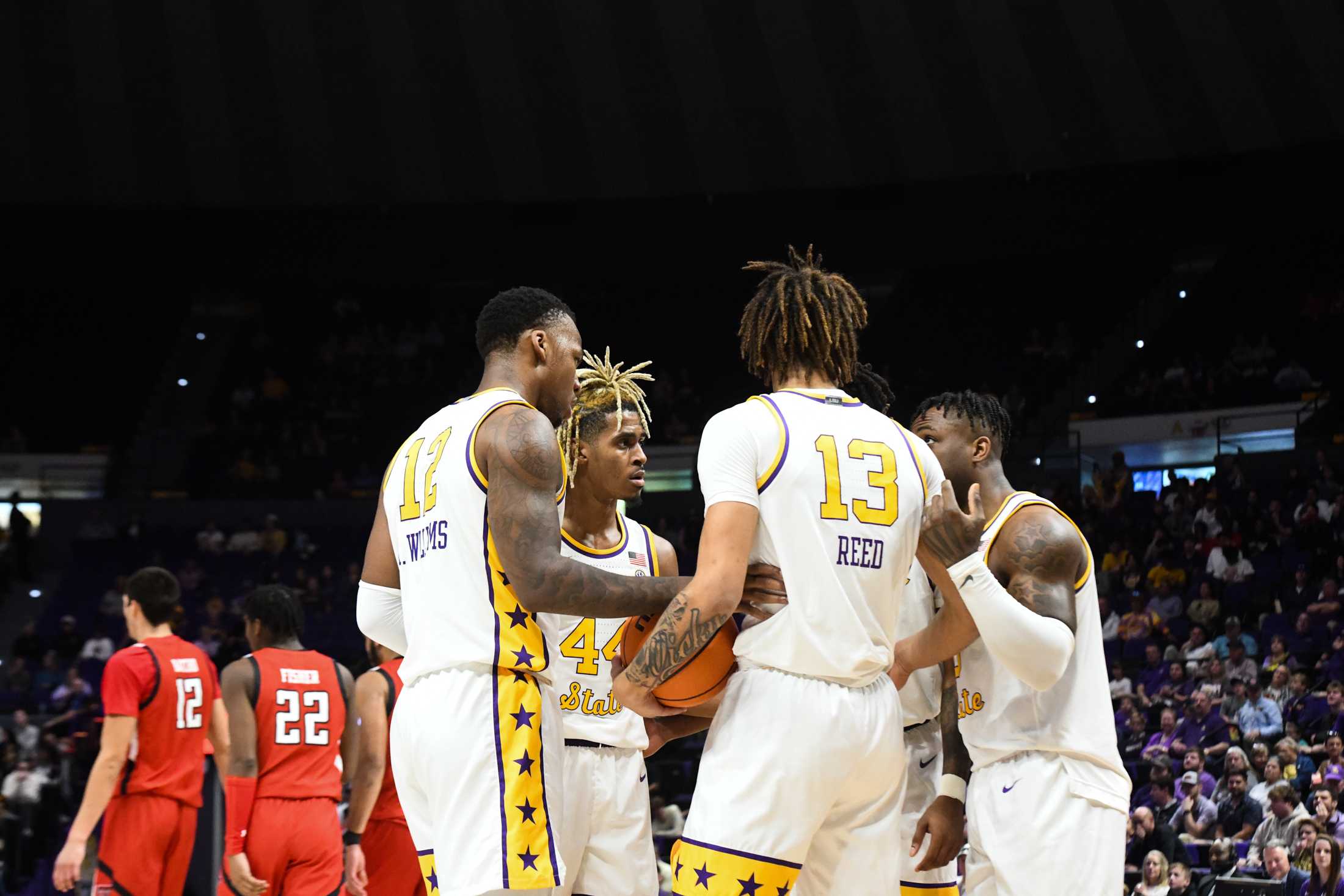 PHOTOS: LSU men's basketball falls short against Texas Tech