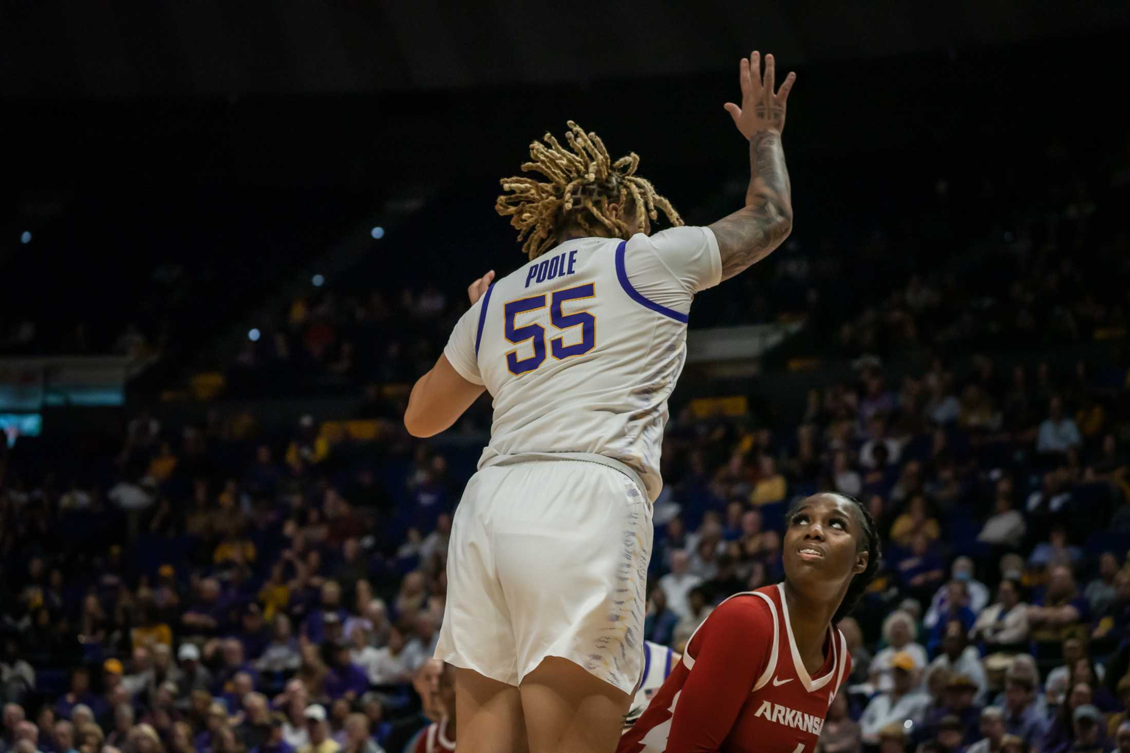 PHOTOS: LSU women's basketball defeats Arkansas 79-76