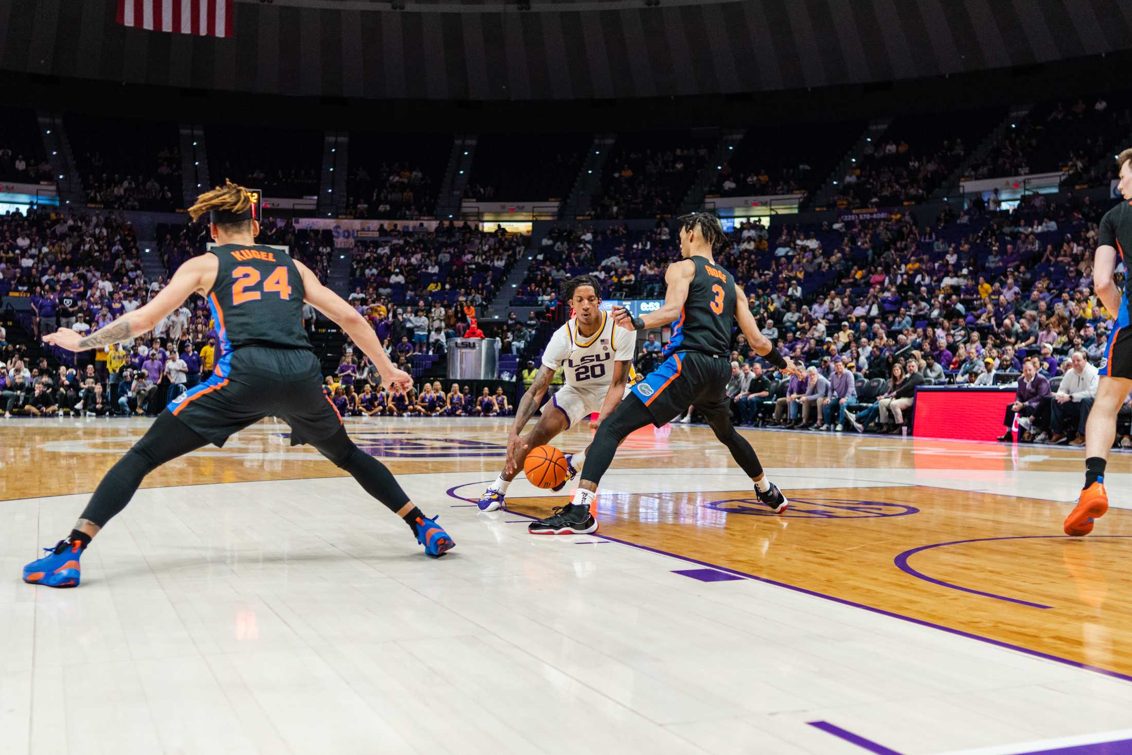 PHOTOS: LSU men's basketball falls to Florida 67-56