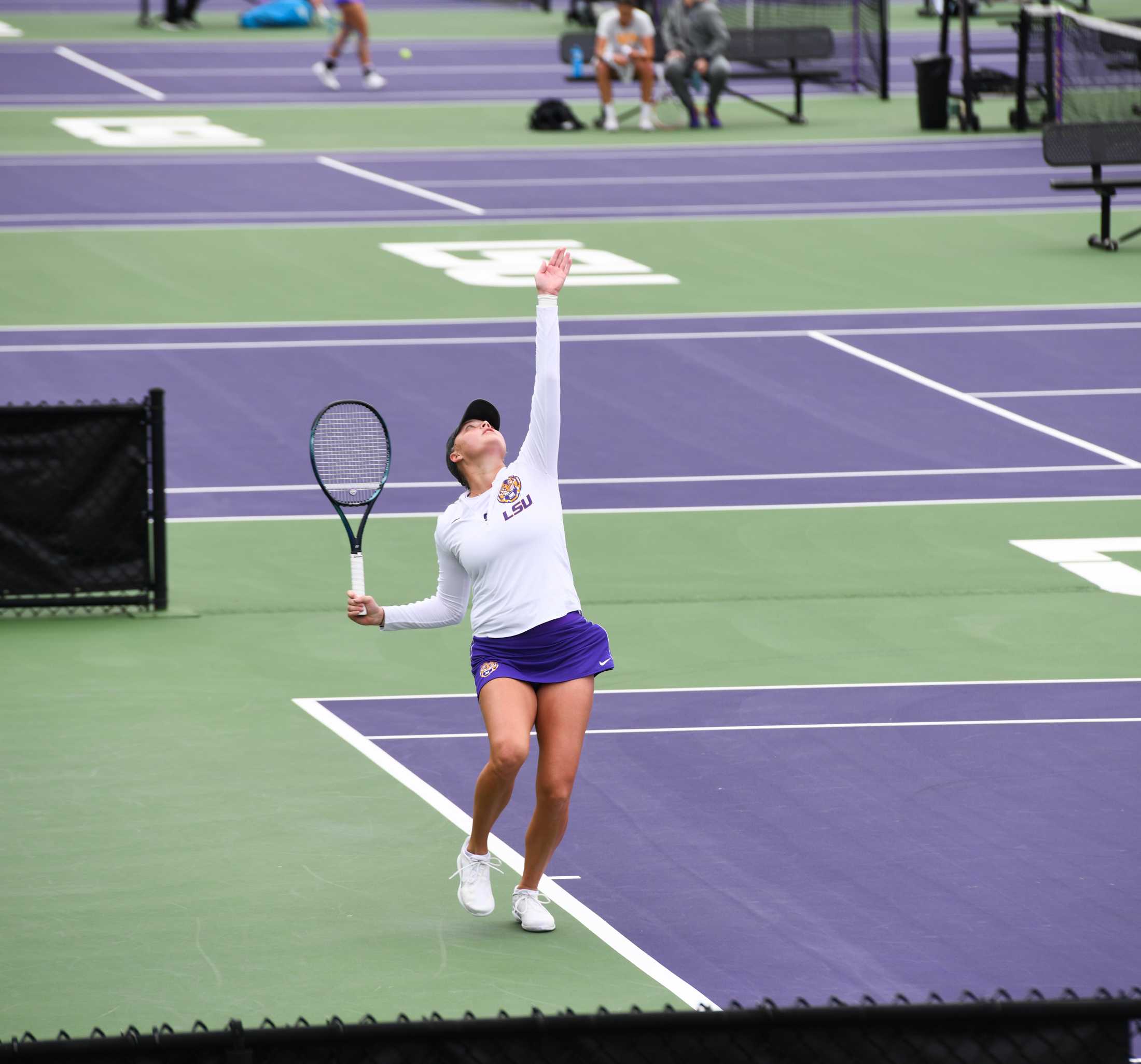 PHOTOS: LSU women's tennis defeats ULM 4-0