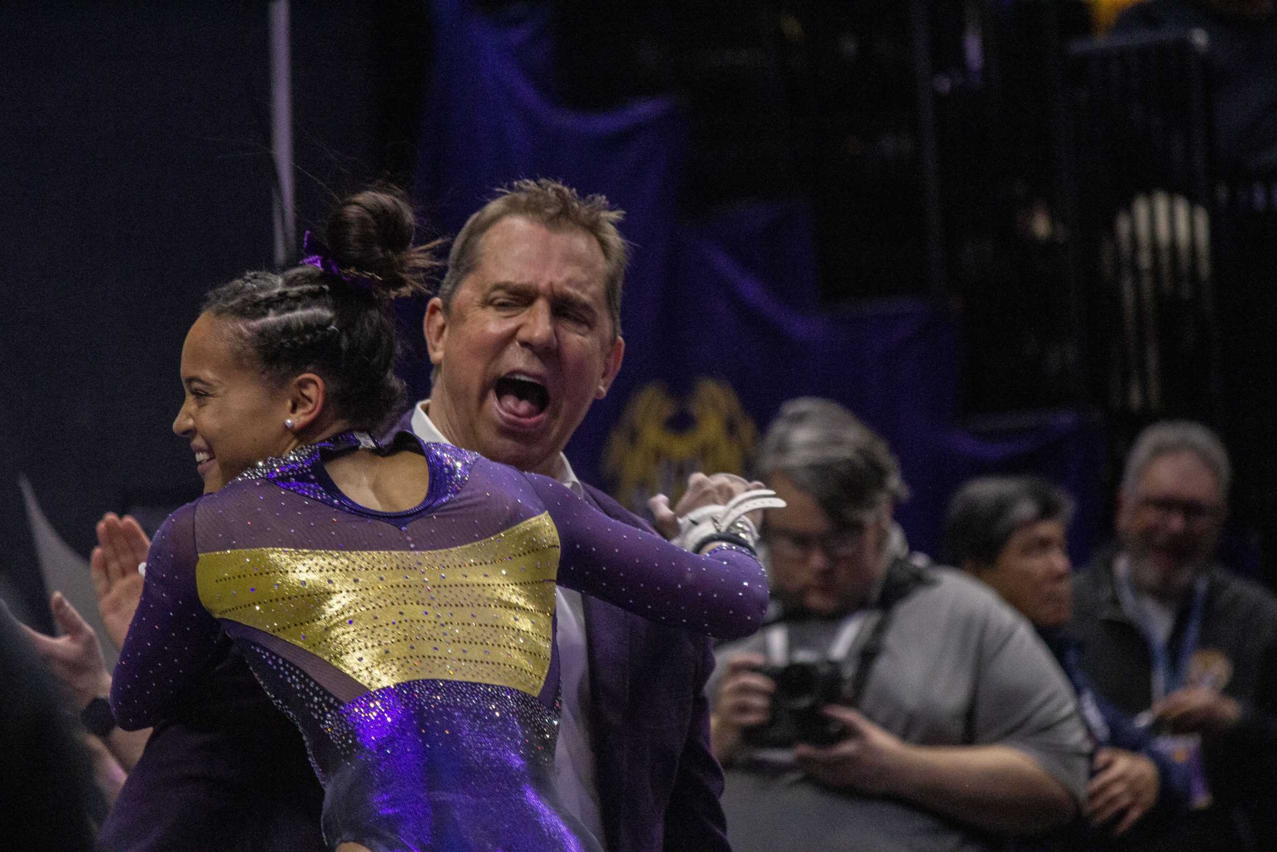 PHOTOS: LSU gymnastics narrowly falls to Oklahoma