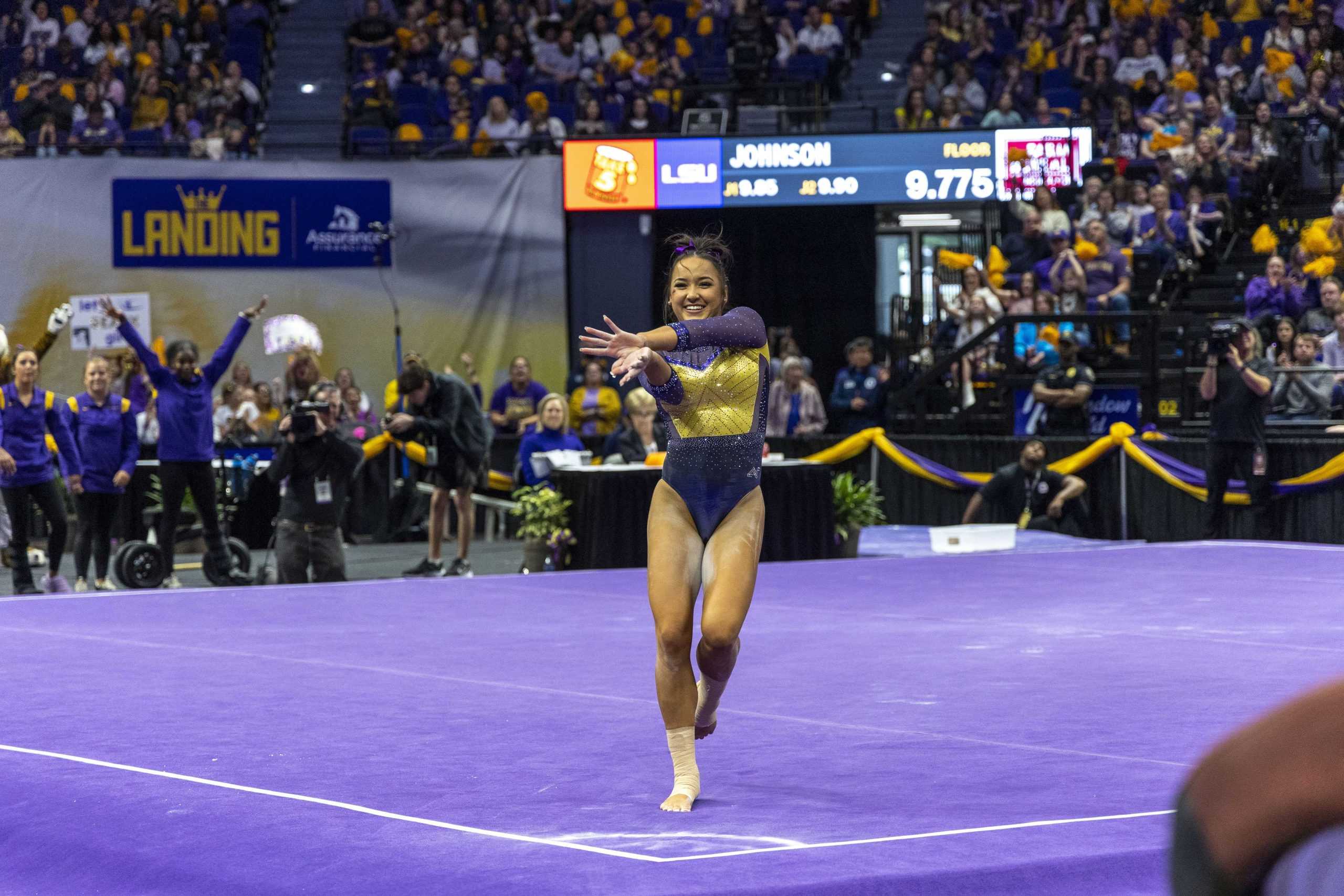 PHOTOS: LSU gymnastics narrowly falls to Oklahoma