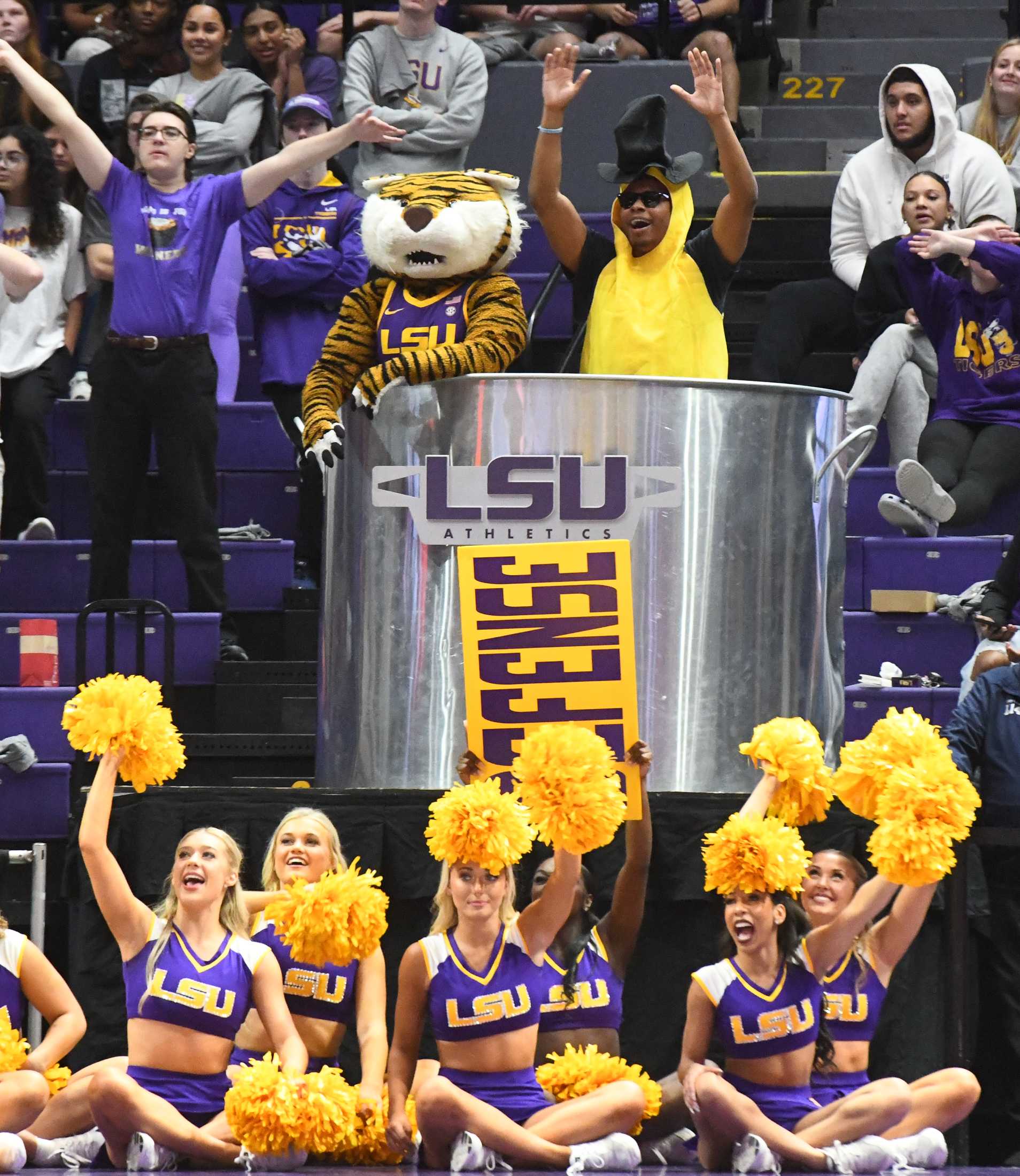 PHOTOS: LSU men's basketball falls short against Texas Tech