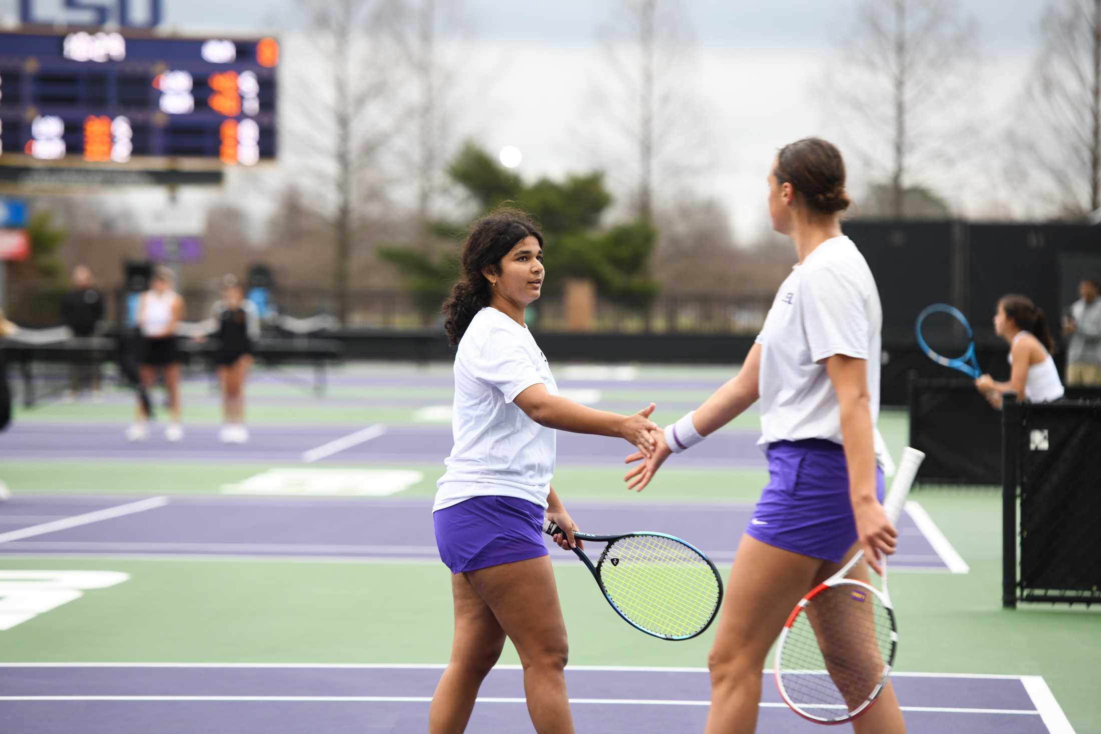 PHOTOS: LSU women's tennis defeats ULM 4-0