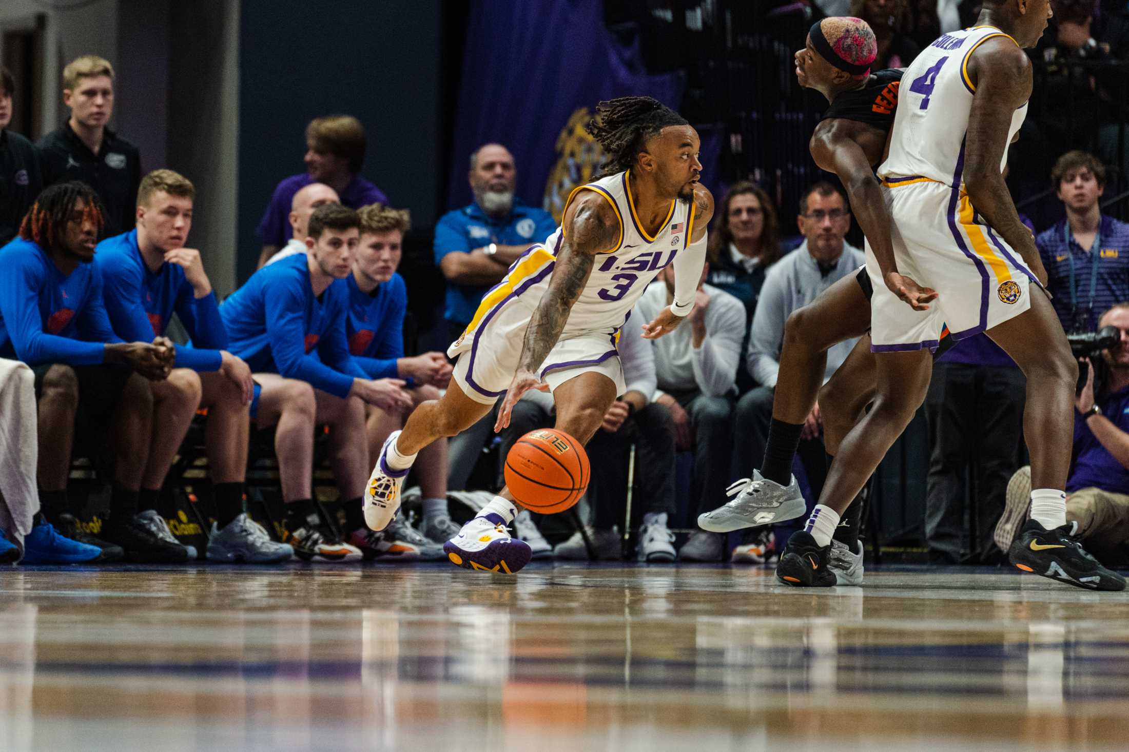 PHOTOS: LSU men's basketball falls to Florida 67-56