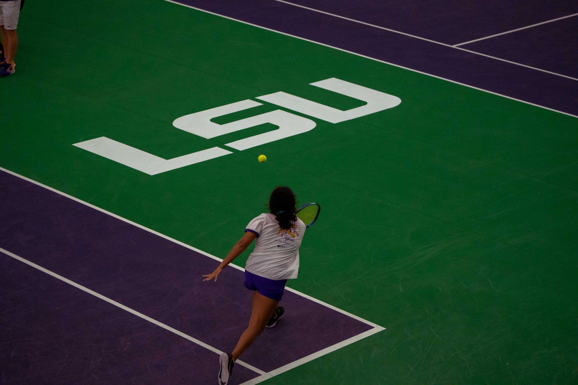 PHOTOS: LSU women's tennis defeats Penn State 5-2