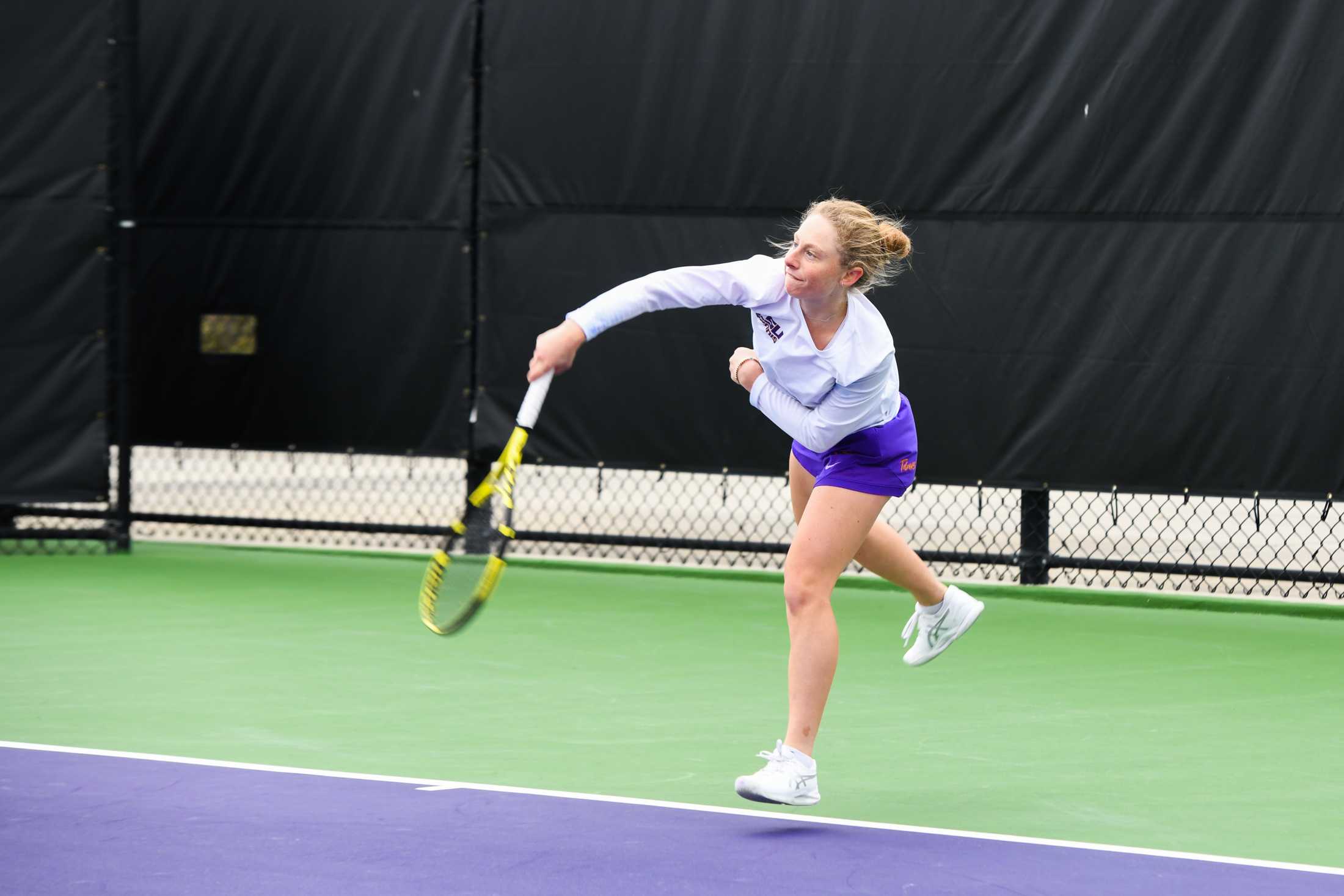 PHOTOS: LSU women's tennis defeats ULM 4-0