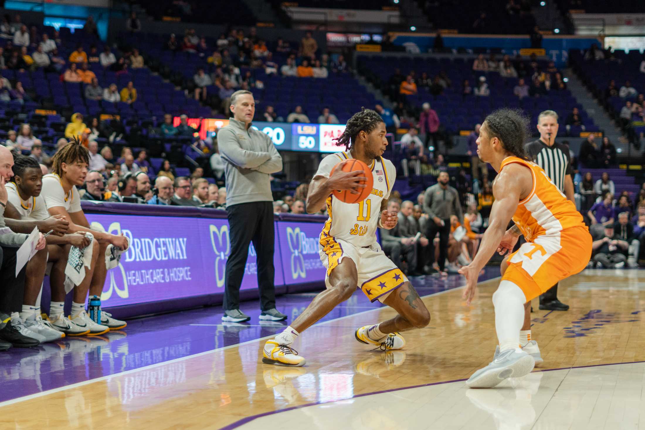 PHOTOS: LSU men's basketball falls 77-56 against Tennessee