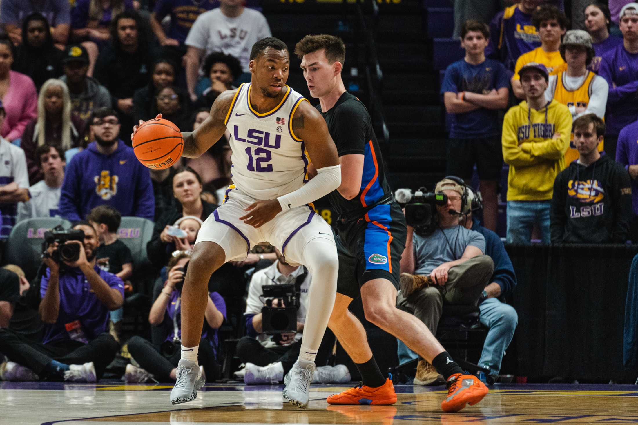 PHOTOS: LSU men's basketball falls to Florida 67-56