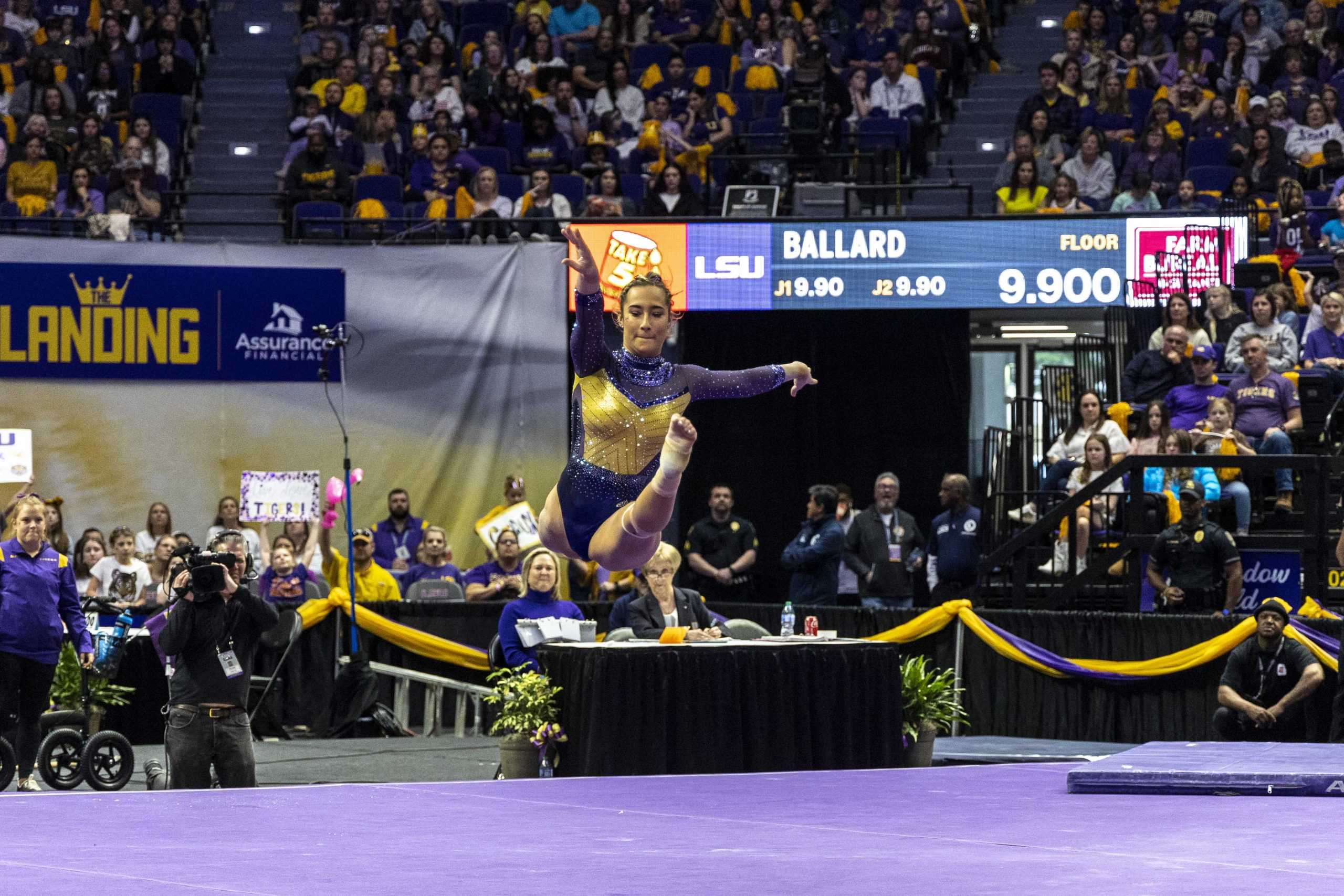 PHOTOS: LSU gymnastics narrowly falls to Oklahoma