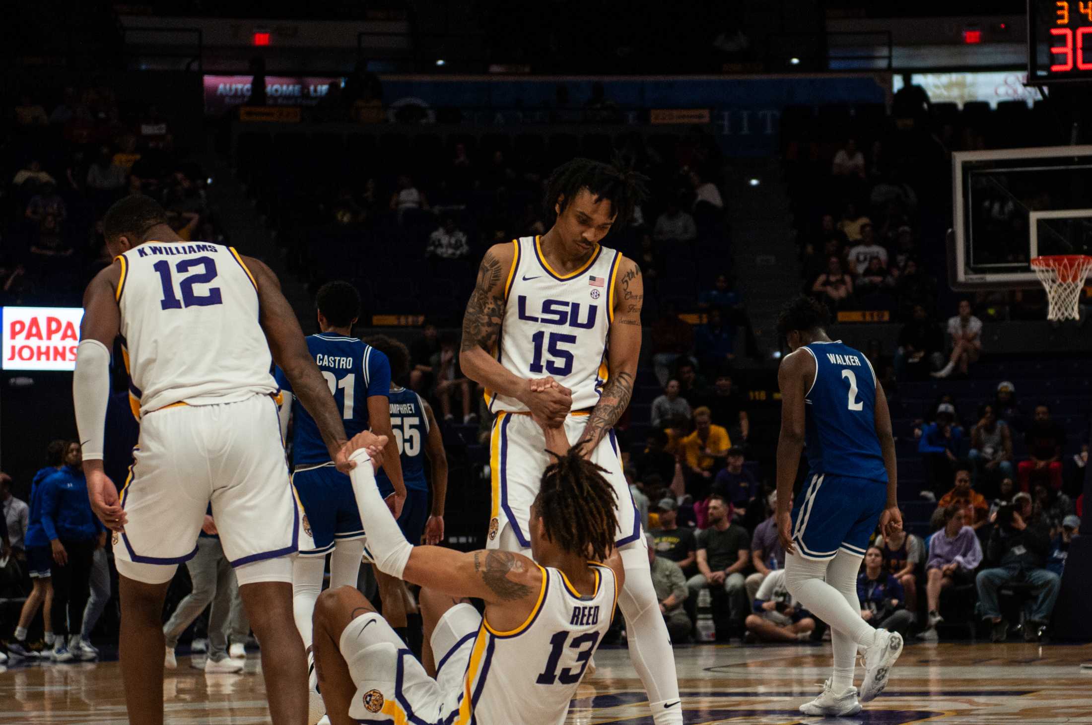 PHOTOS: LSU men's basketball defeats UT Arlington 63-59