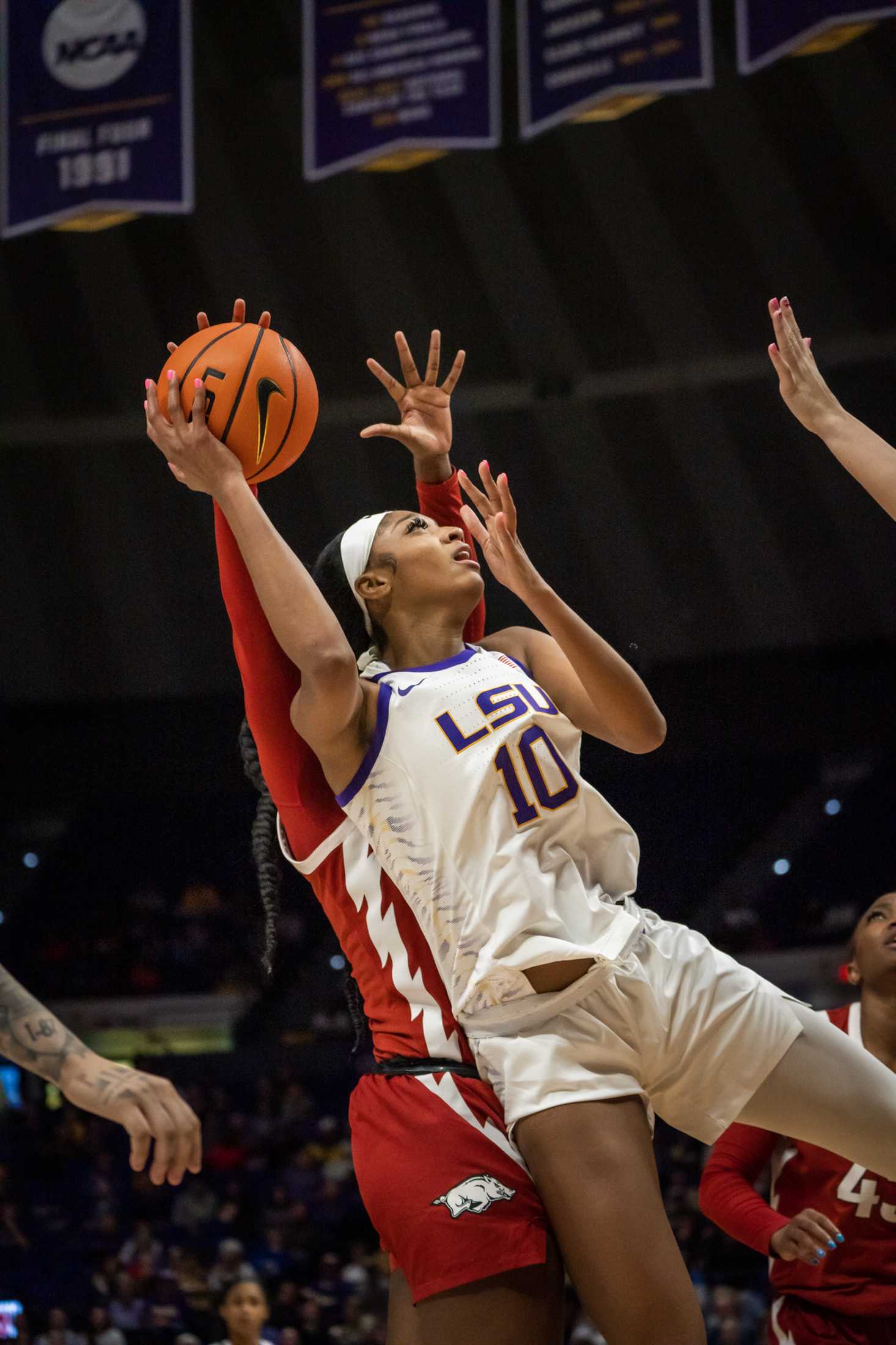 PHOTOS: LSU women's basketball defeats Arkansas 79-76