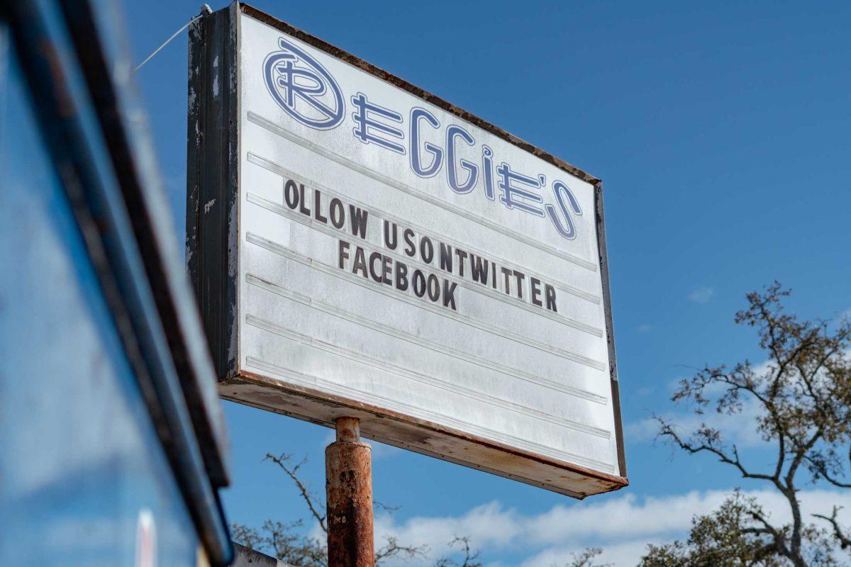 The Reggie&#8217;s sign sits outside the bar on Wednesday, Jan. 25, 2023, on Bob Pettit Blvd. in Baton Rouge, La.