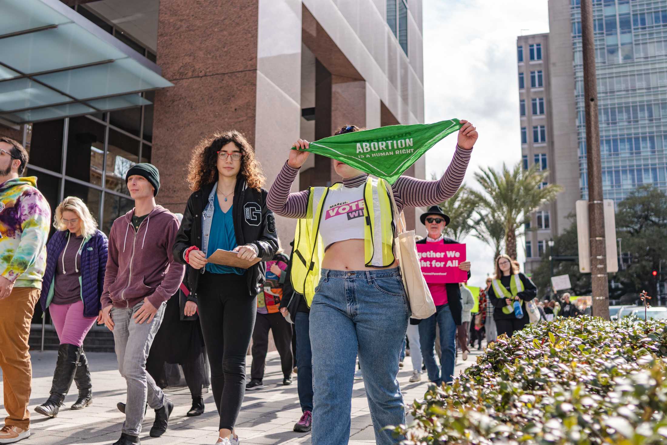 PHOTOS: Abortion rights supporters march to the State Capitol