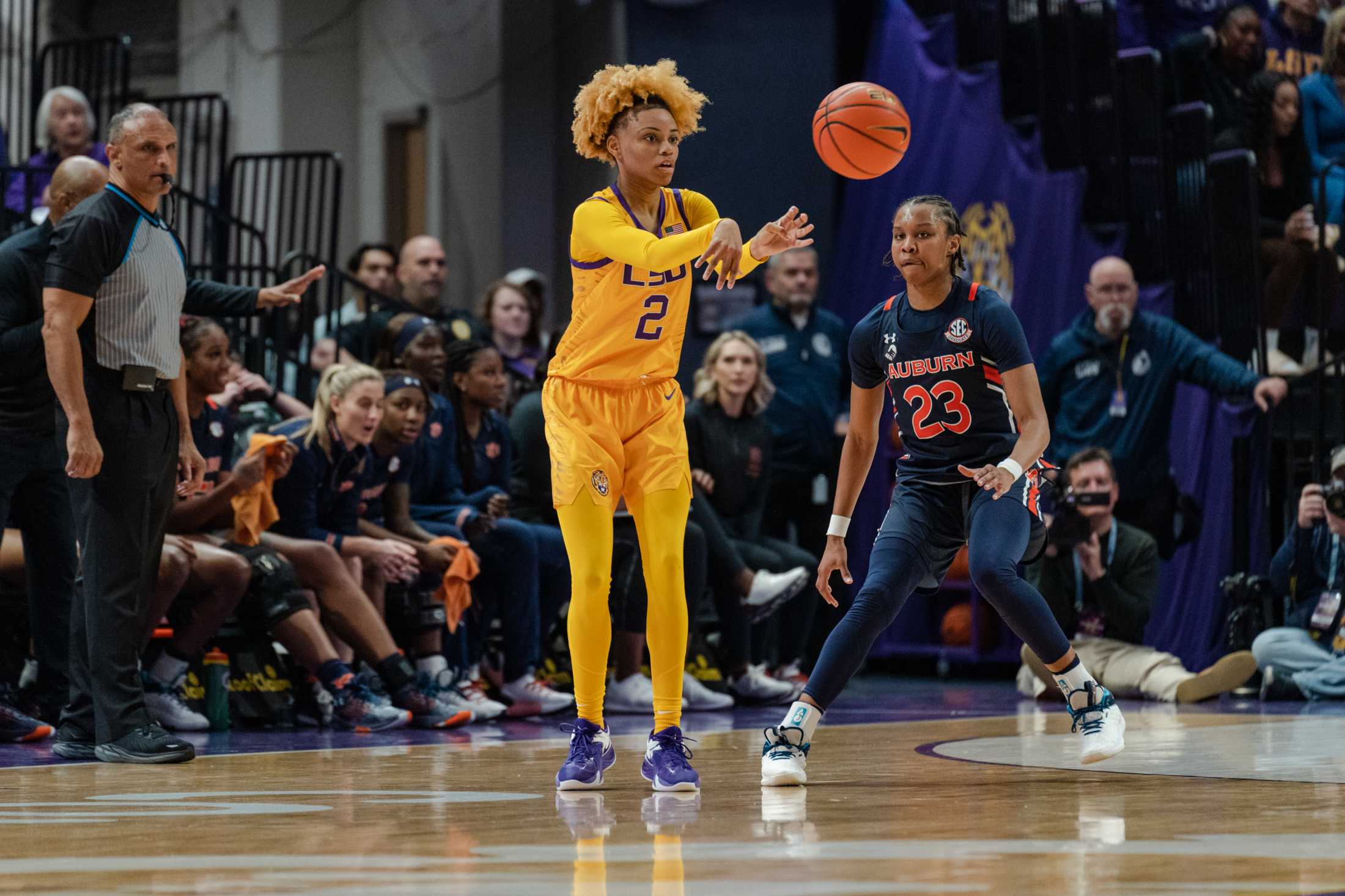 PHOTOS: LSU women's basketball goes 18-0 after defeating Auburn