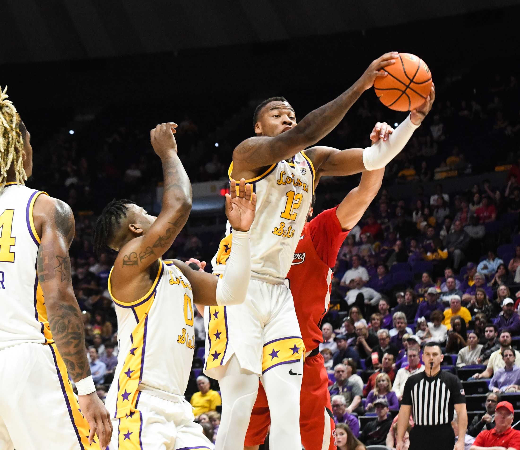 PHOTOS: LSU men's basketball falls short against Texas Tech