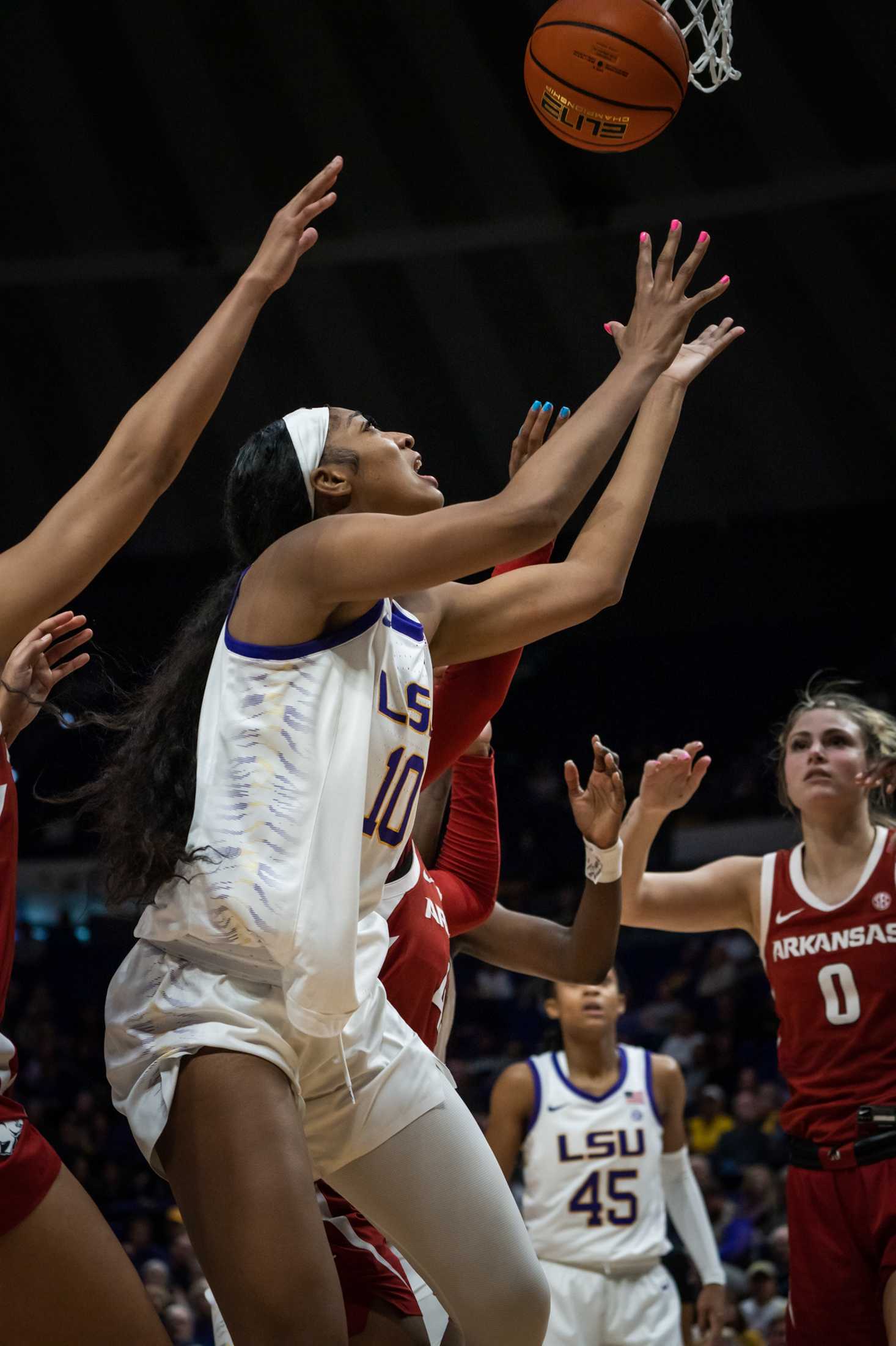 PHOTOS: LSU women's basketball defeats Arkansas 79-76