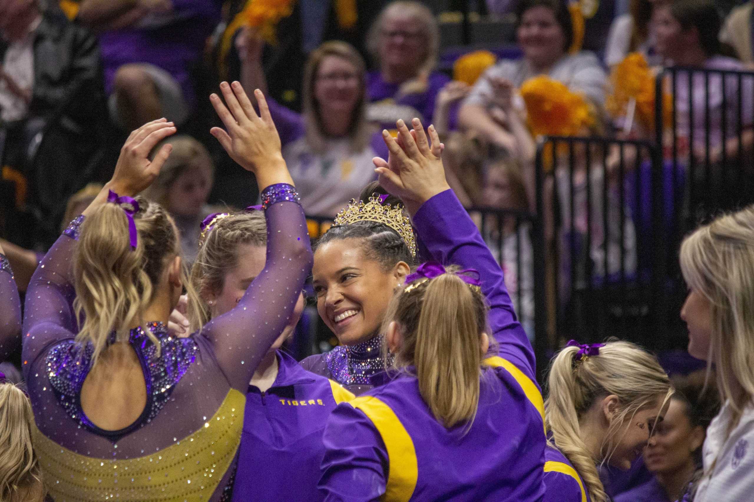 PHOTOS: LSU gymnastics narrowly falls to Oklahoma