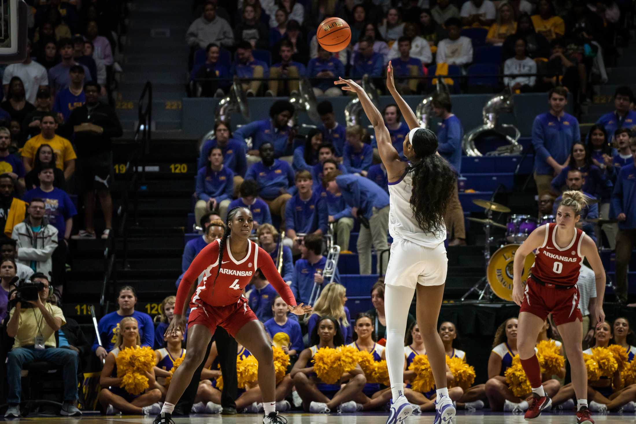 PHOTOS: LSU women's basketball defeats Arkansas 79-76