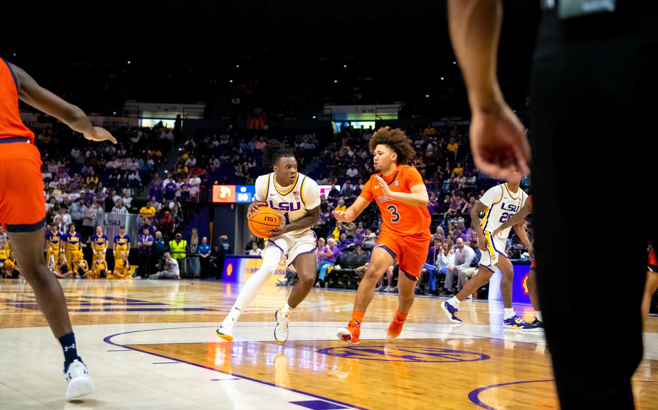 PHOTOS: LSU men's basketball falls 67-49 against Auburn