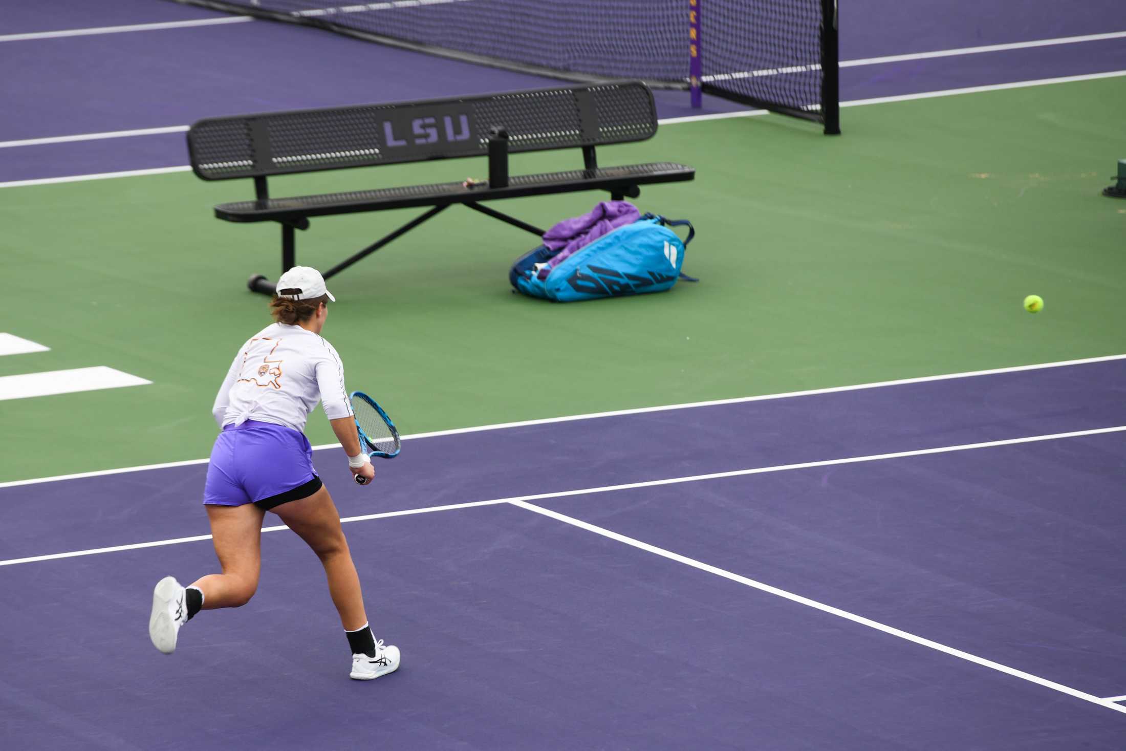 PHOTOS: LSU women's tennis defeats ULM 4-0