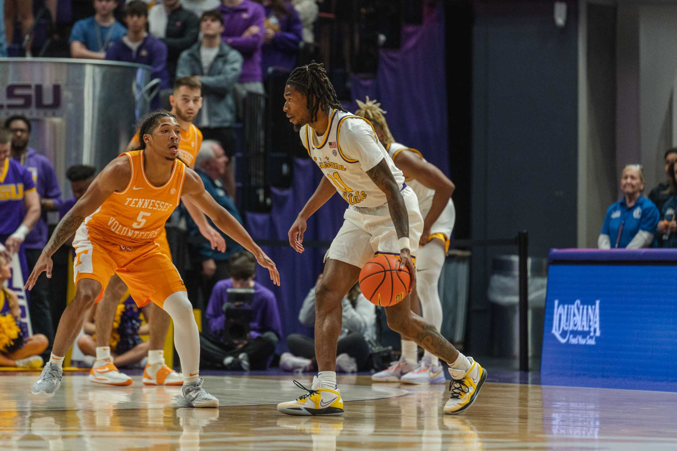 PHOTOS: LSU men's basketball falls 77-56 against Tennessee